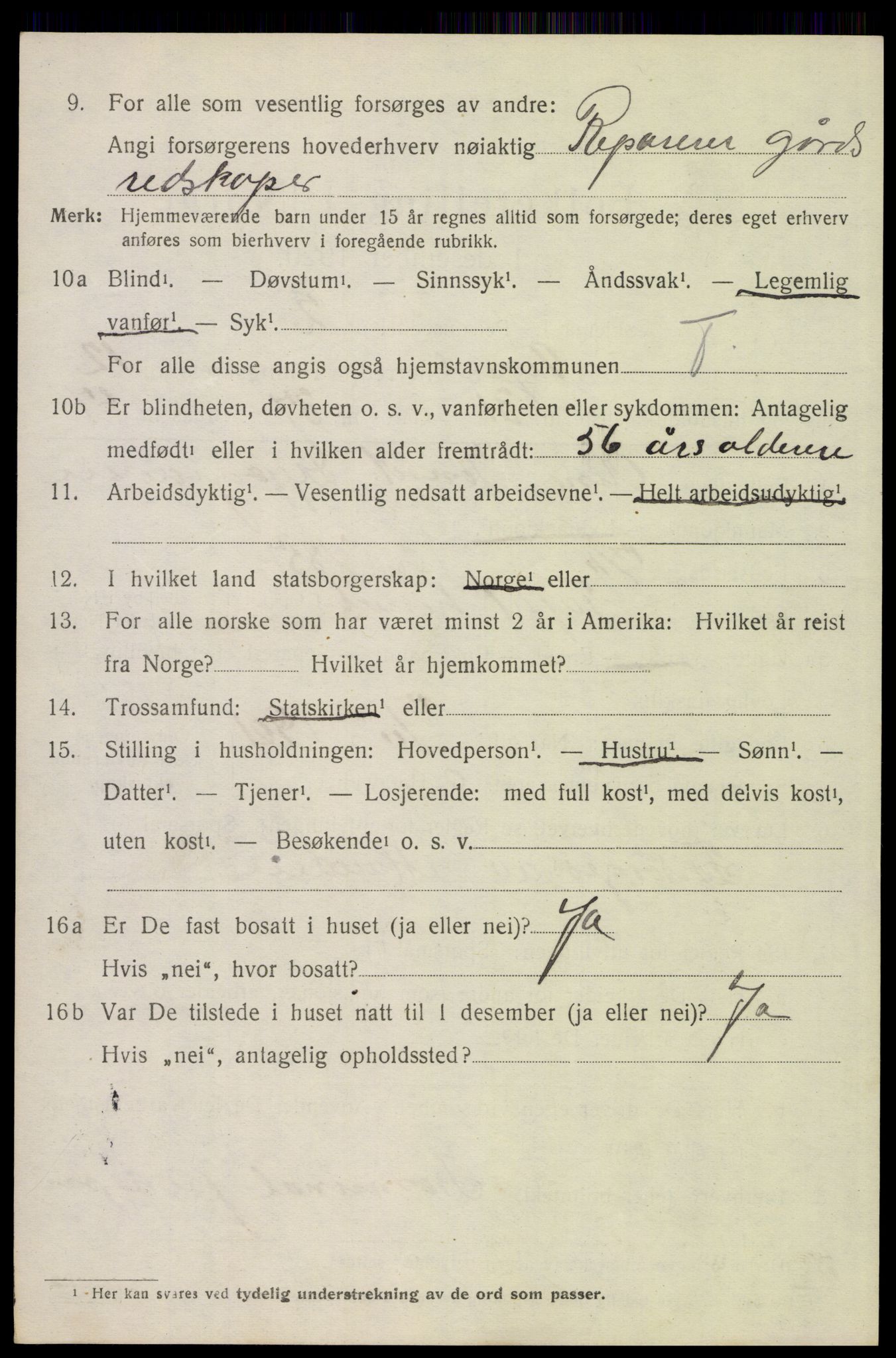 SAH, Folketelling 1920 for 0428 Trysil herred, 1920, s. 7550