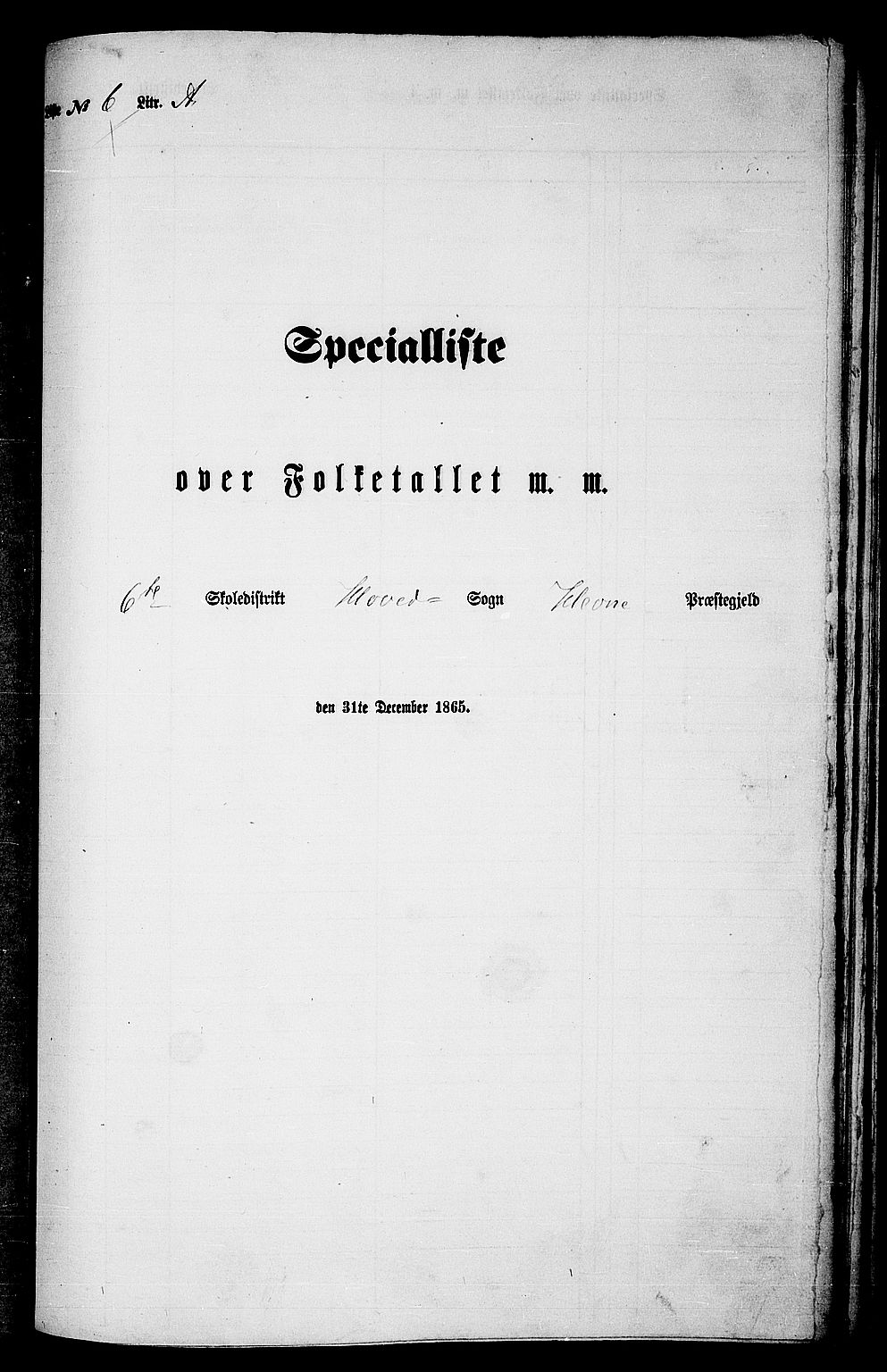 RA, Folketelling 1865 for 1612P Hemne prestegjeld, 1865, s. 125