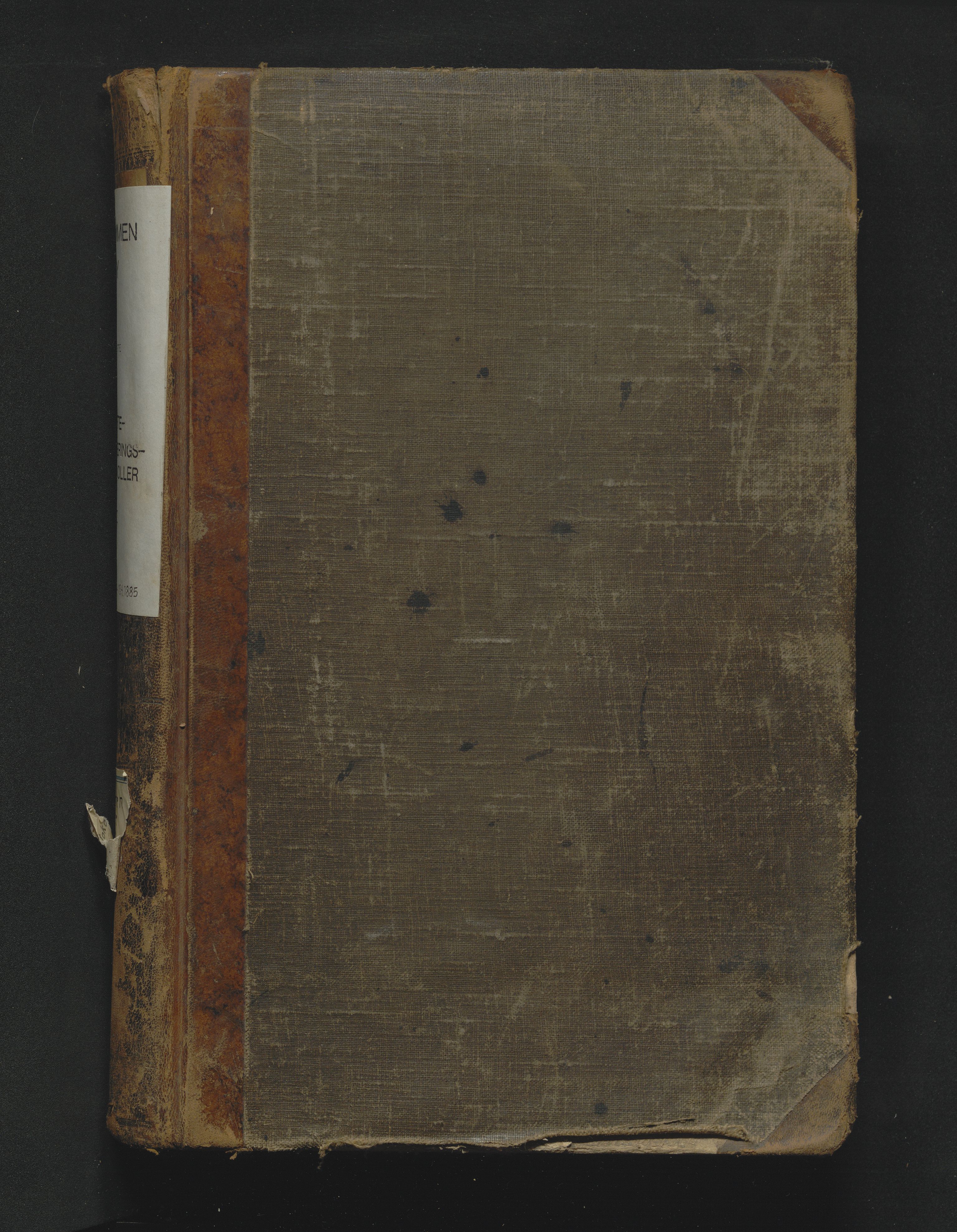 Drammen byfogd, AV/SAKO-A-222/H/Hb/Hbb/L0003: Registreringsprotokoll., 1877-1885