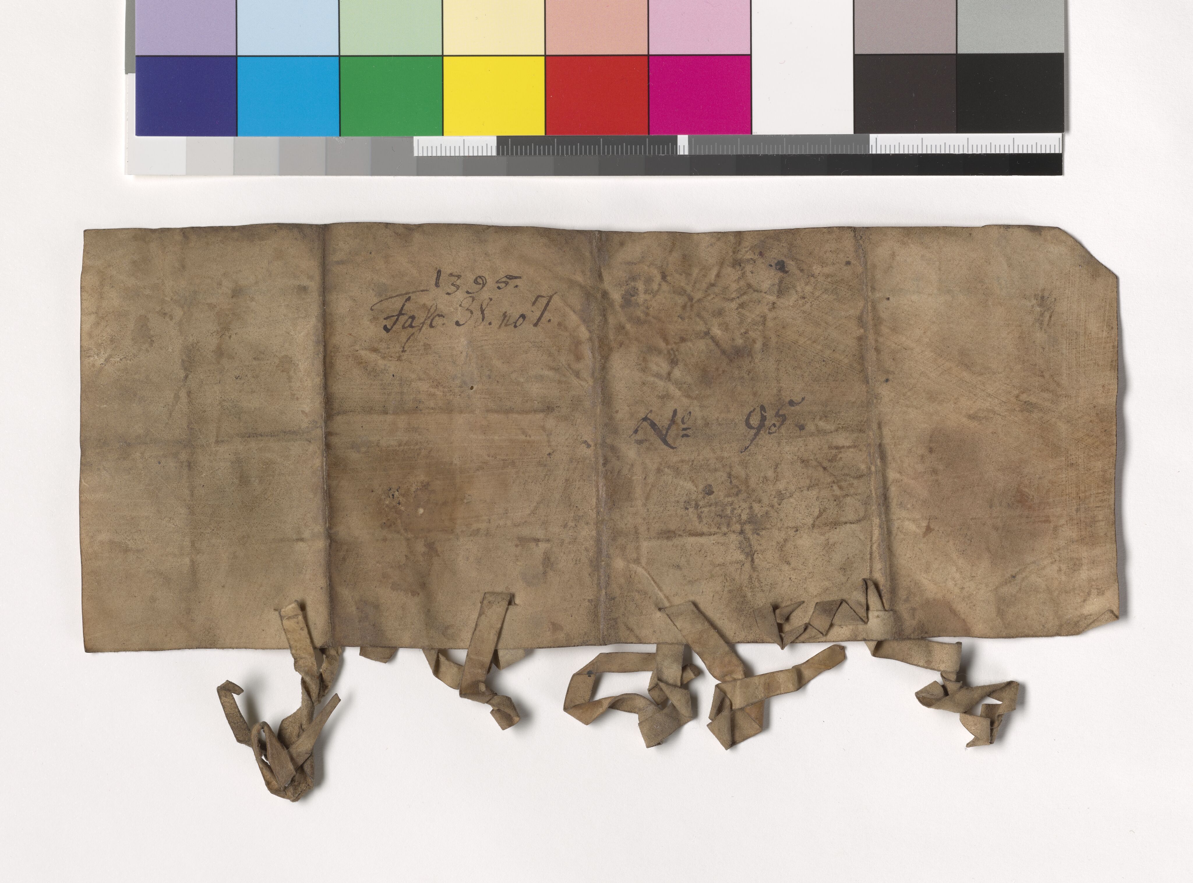 Riksarkivets diplomsamling, AV/RA-EA-5965/F05/L0118: NRA AM fasc. 38 nr. 6-9, 1393-1397, s. 6
