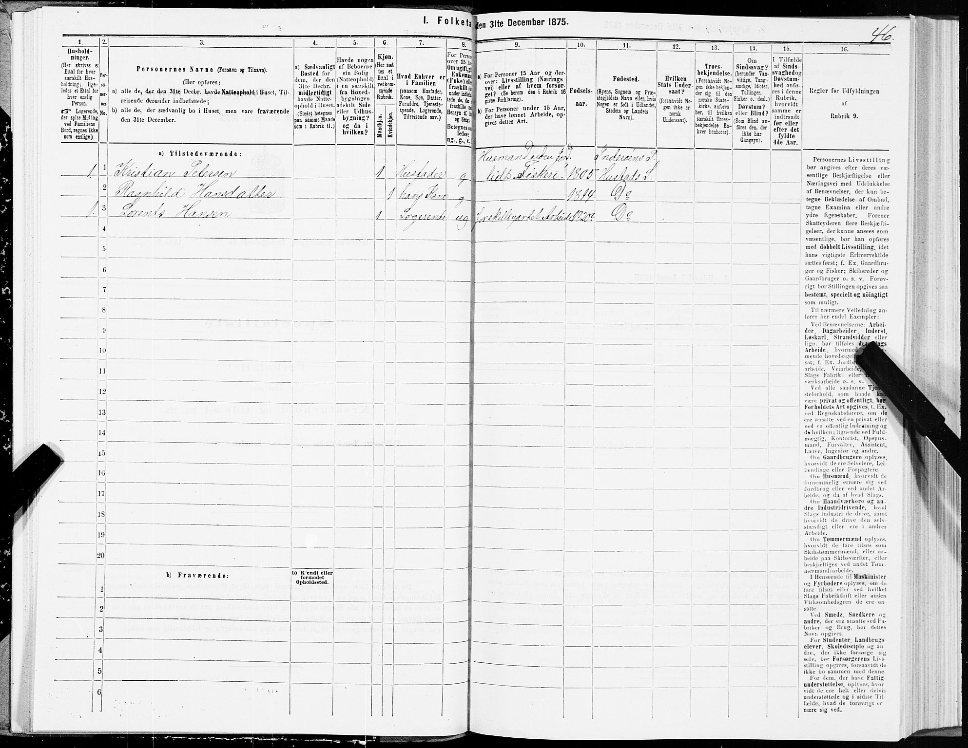 SAT, Folketelling 1875 for 1729P Inderøy prestegjeld, 1875, s. 6046