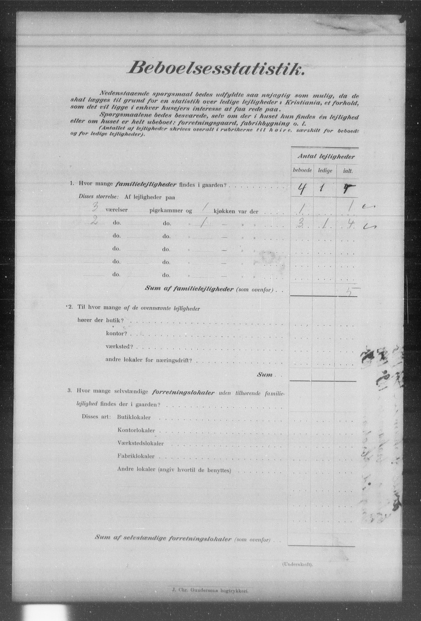 OBA, Kommunal folketelling 31.12.1903 for Kristiania kjøpstad, 1903, s. 9363