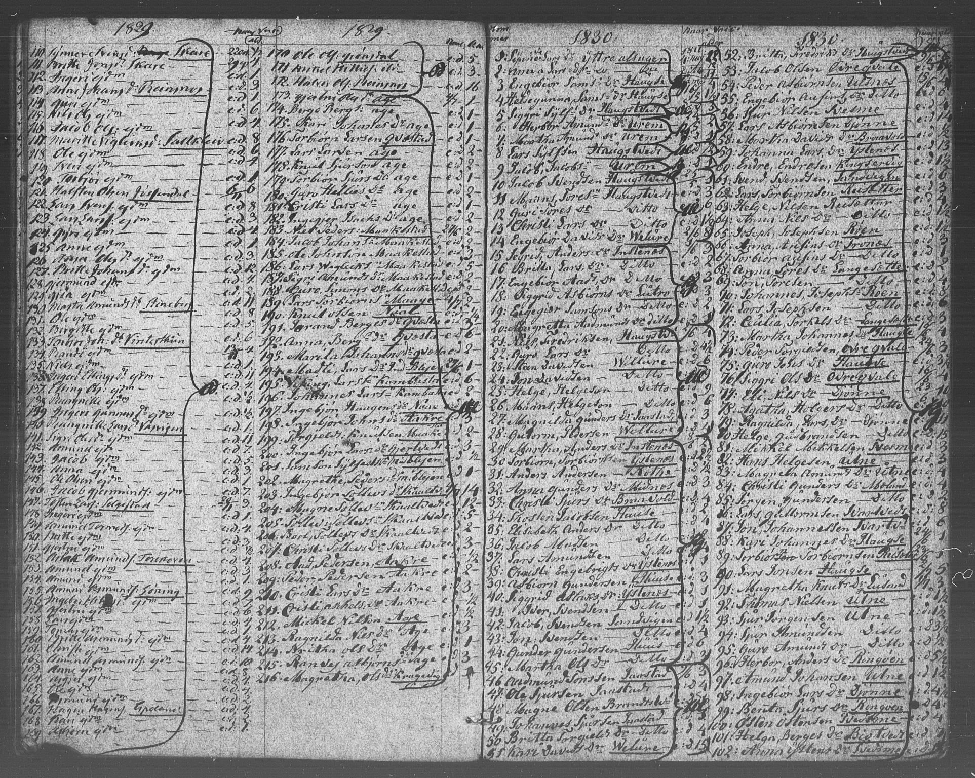 Ullensvang sokneprestembete, AV/SAB-A-78701/H/Haa: Ministerialbok nr. A 17, 1803-1839, s. 28