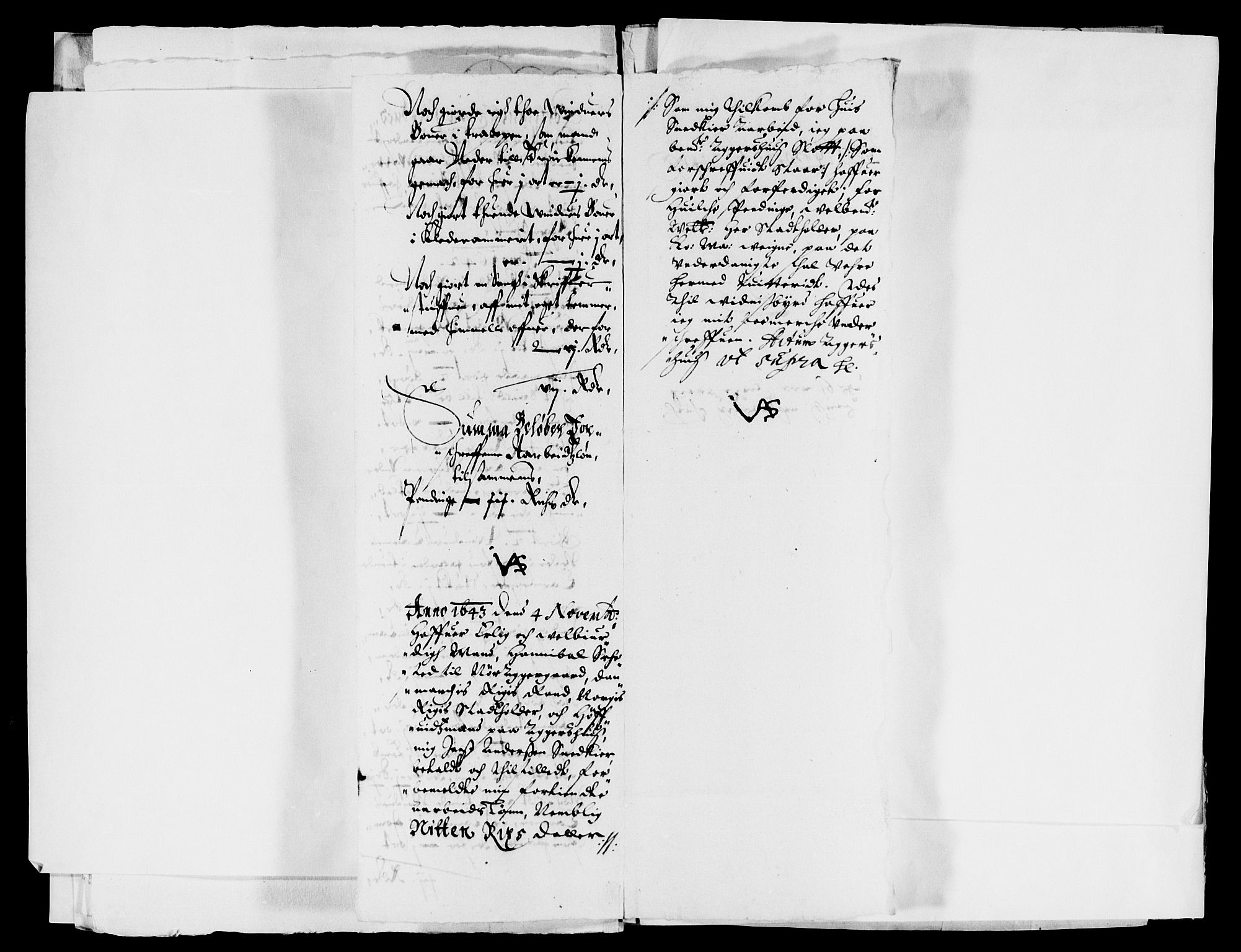 Rentekammeret inntil 1814, Reviderte regnskaper, Lensregnskaper, AV/RA-EA-5023/R/Rb/Rba/L0168: Akershus len, 1642-1643