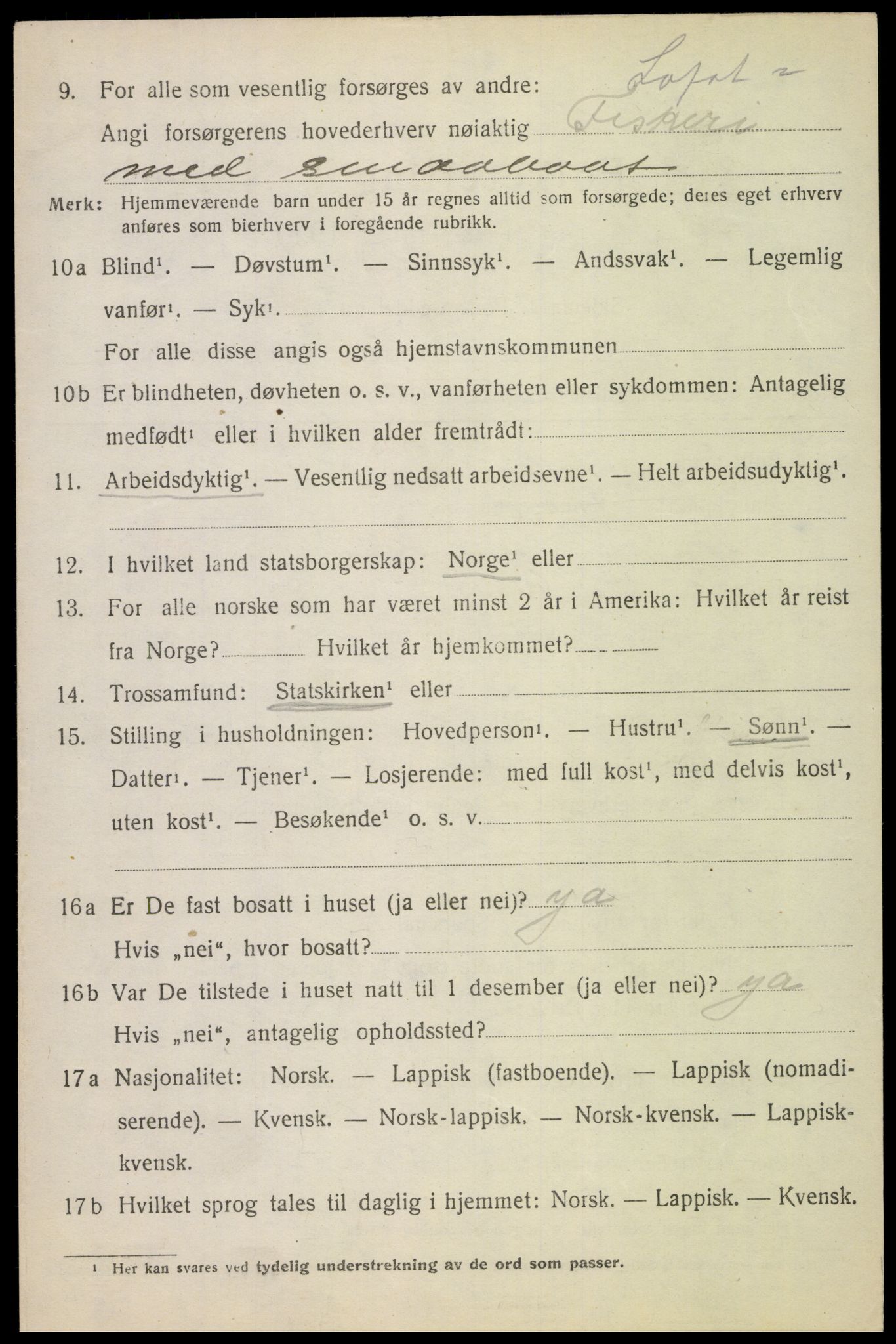 SAT, Folketelling 1920 for 1866 Hadsel herred, 1920, s. 5059