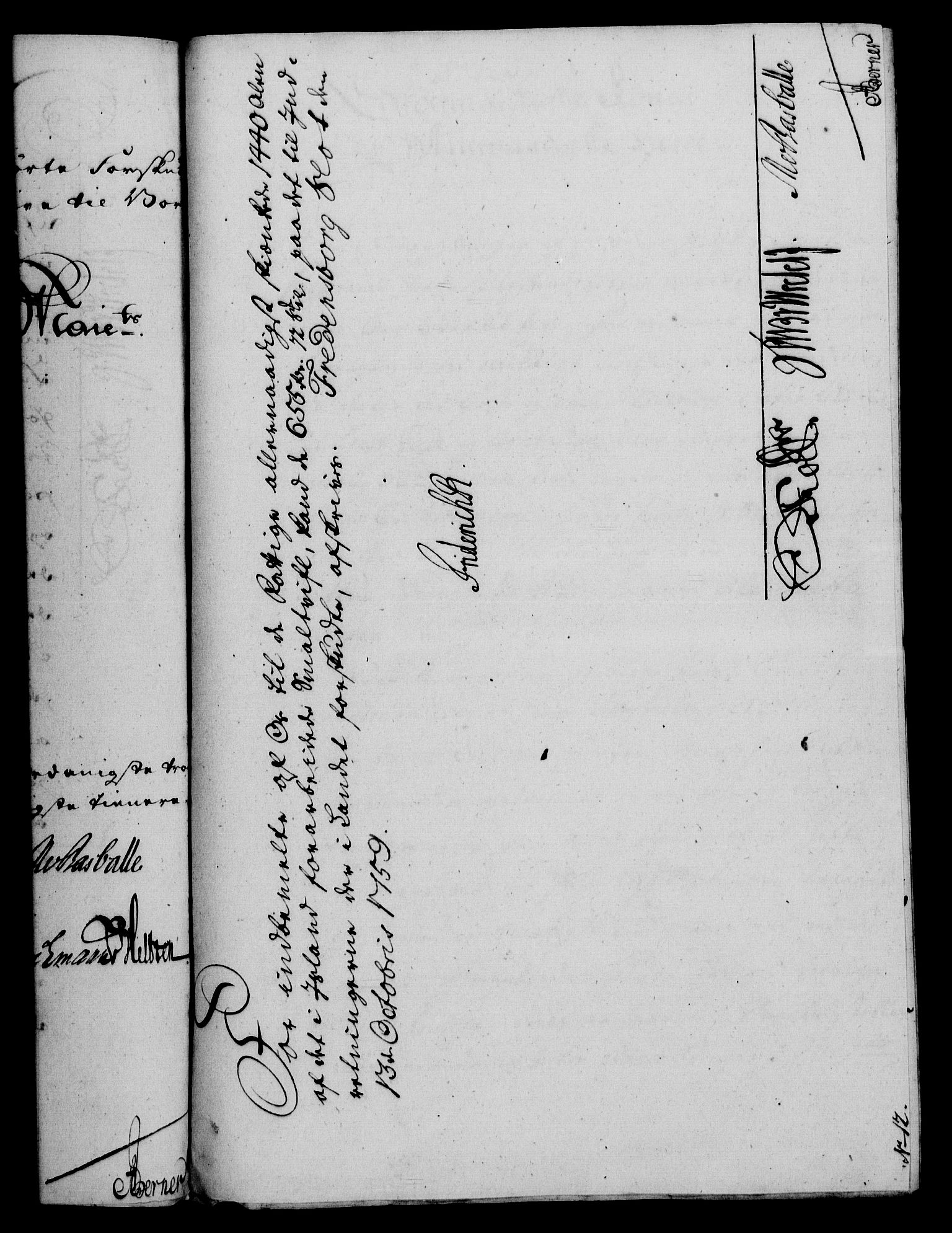 Rentekammeret, Kammerkanselliet, RA/EA-3111/G/Gf/Gfa/L0041: Norsk relasjons- og resolusjonsprotokoll (merket RK 52.41), 1759, s. 625