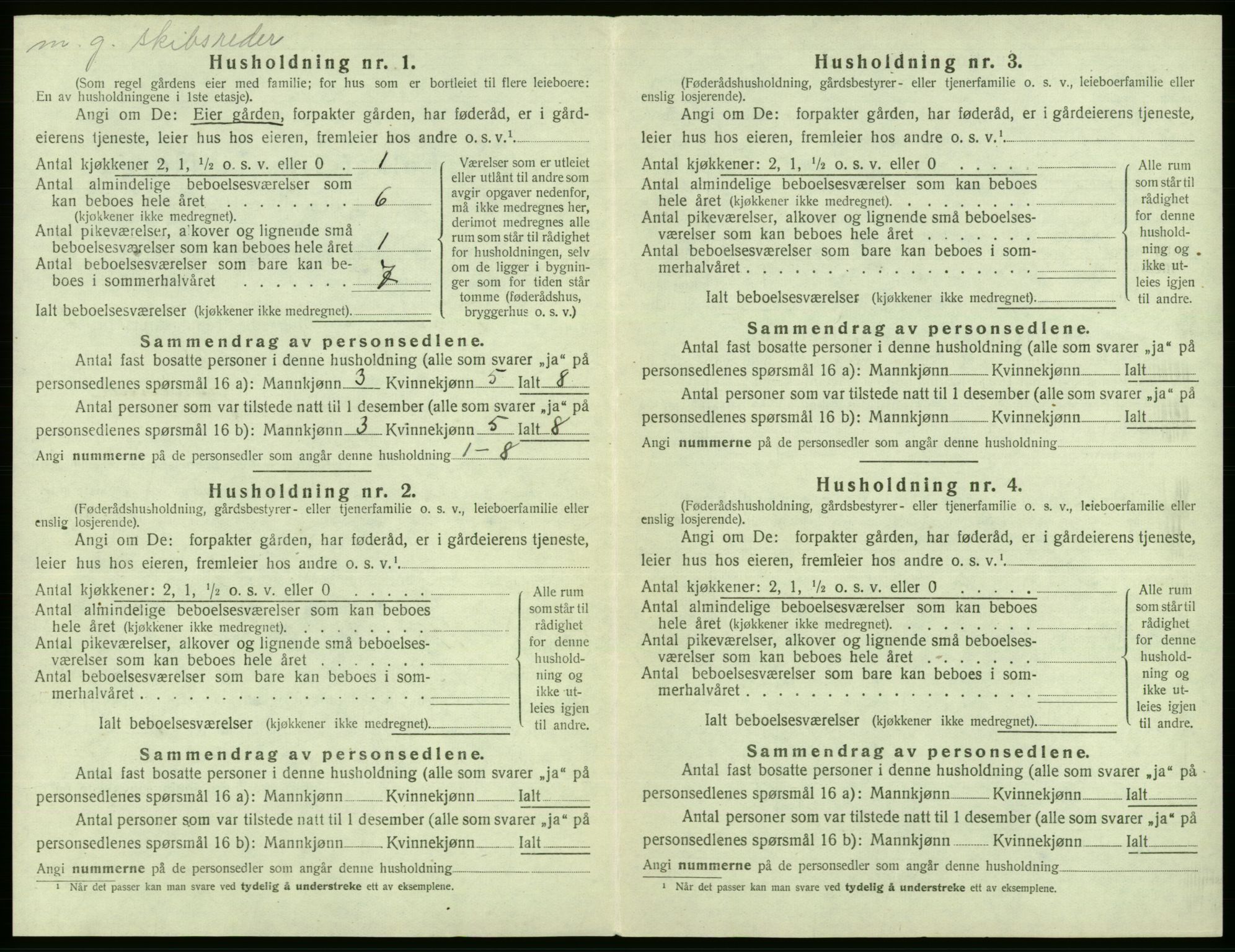 SAB, Folketelling 1920 for 1249 Fana herred, 1920, s. 1625