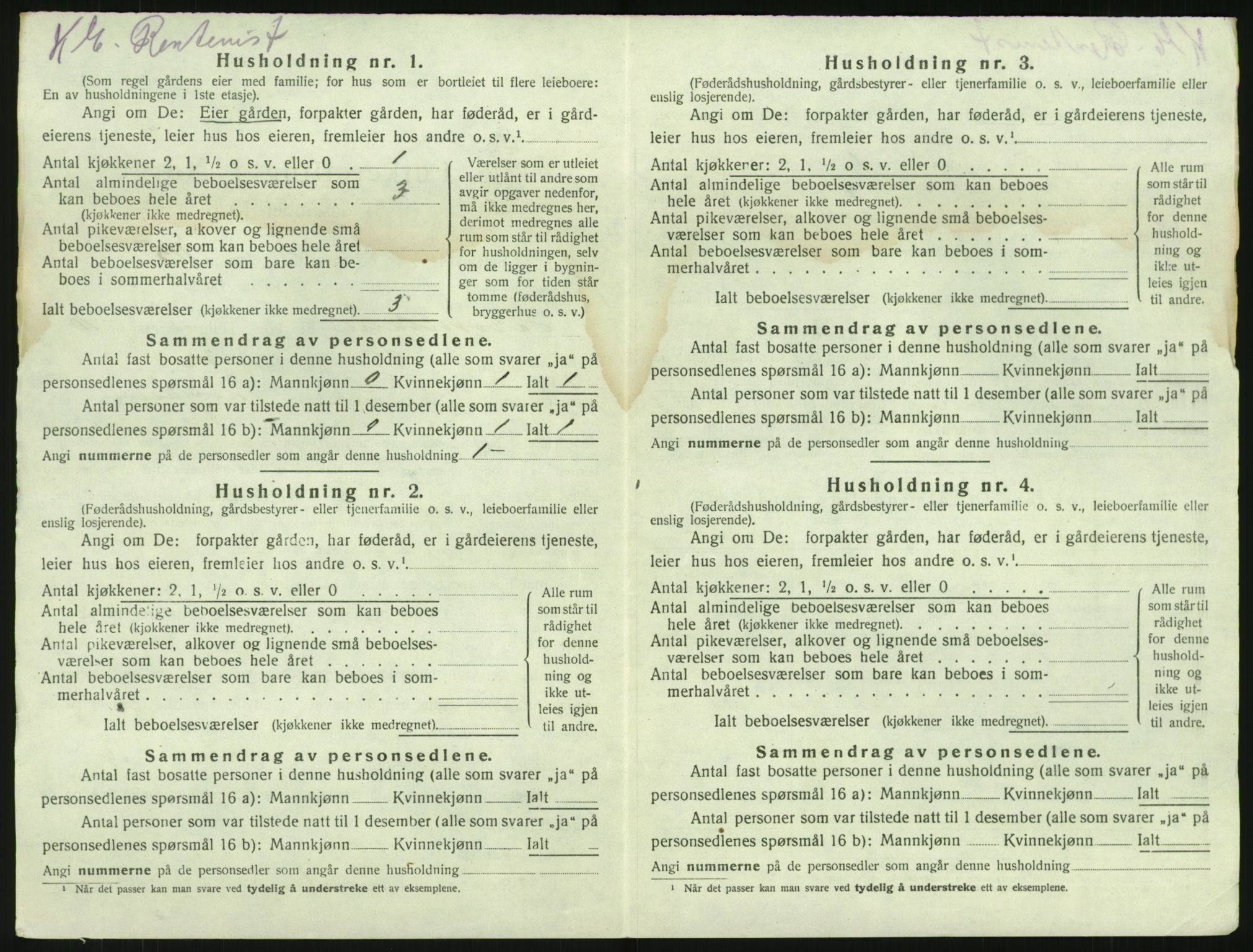 SAKO, Folketelling 1920 for 0726 Brunlanes herred, 1920, s. 1476
