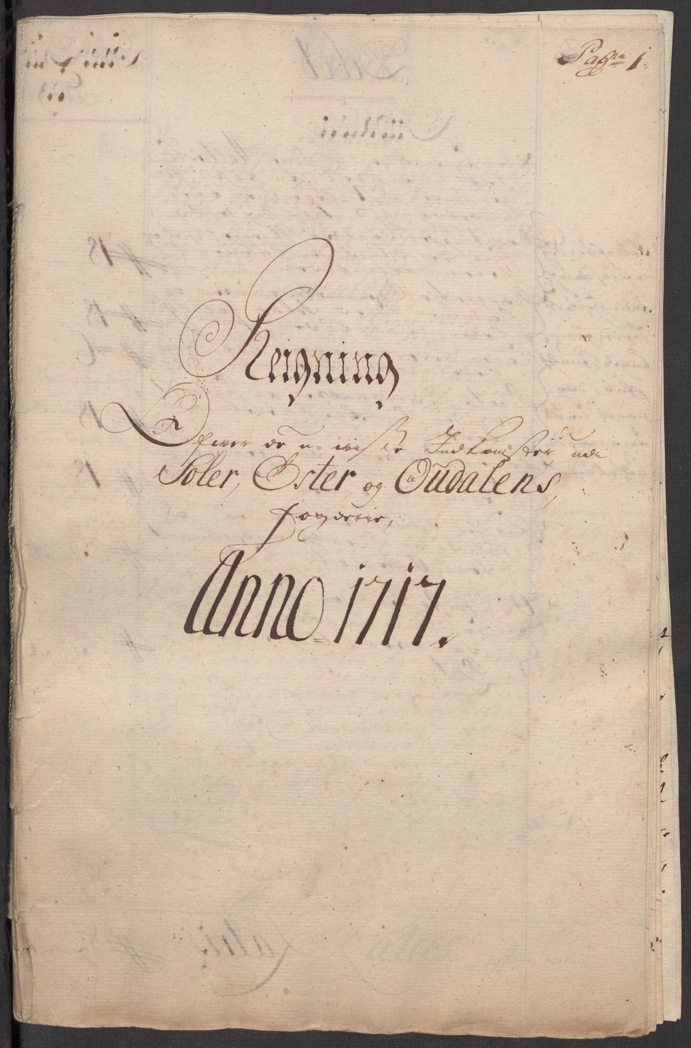 Rentekammeret inntil 1814, Reviderte regnskaper, Fogderegnskap, AV/RA-EA-4092/R13/L0856: Fogderegnskap Solør, Odal og Østerdal, 1717, s. 211