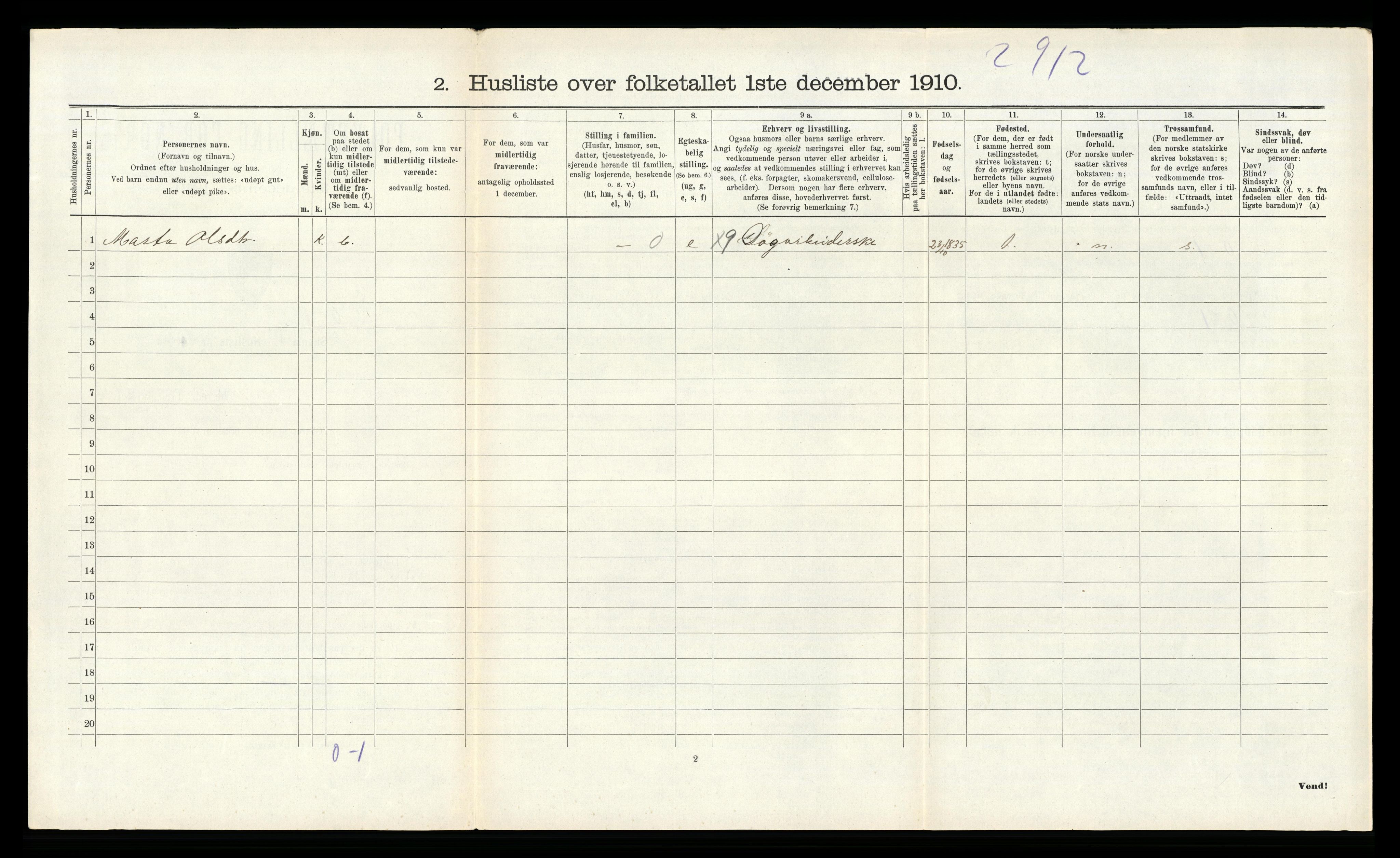 RA, Folketelling 1910 for 1135 Sauda herred, 1910, s. 483