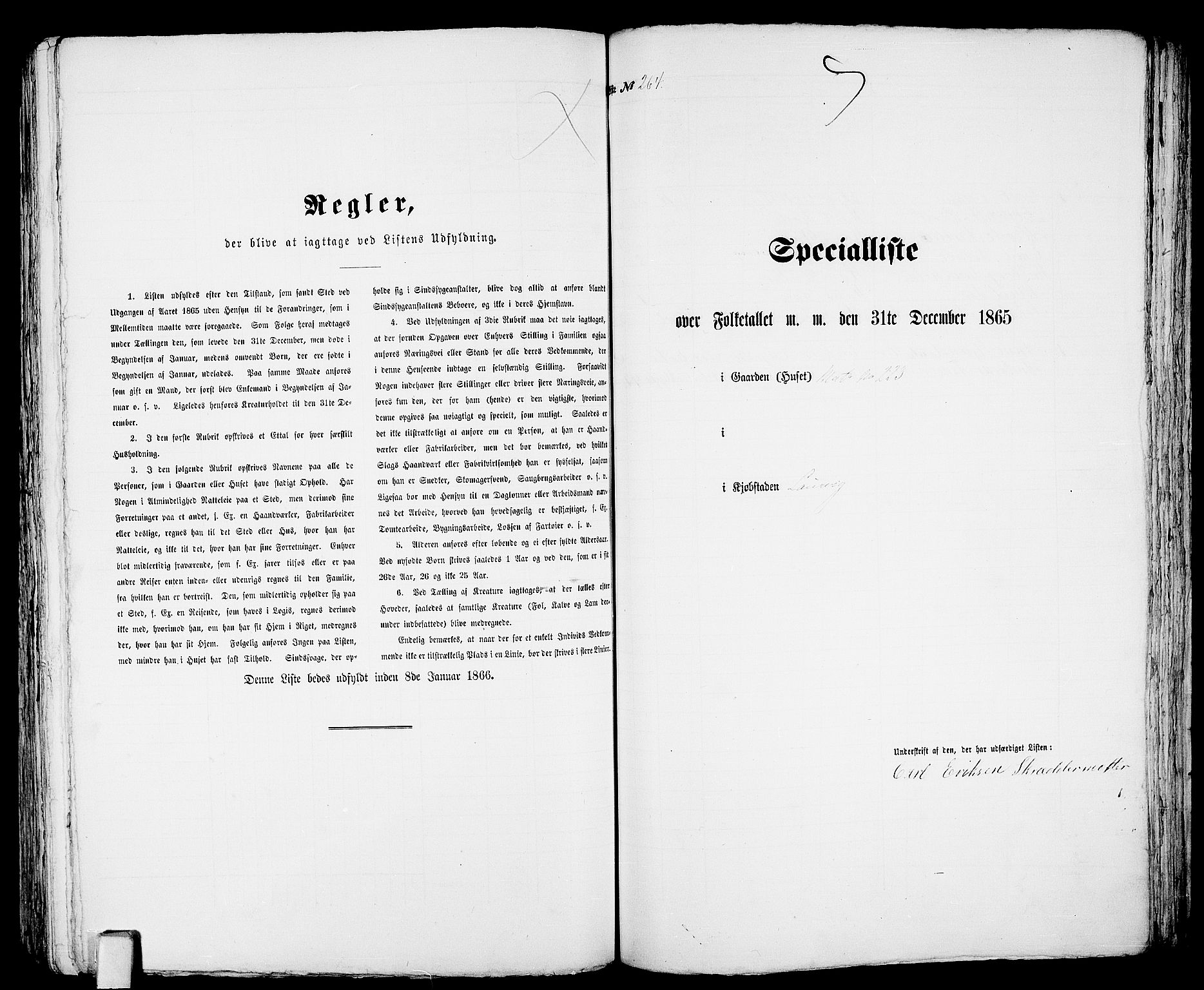 RA, Folketelling 1865 for 0707P Larvik prestegjeld, 1865, s. 546