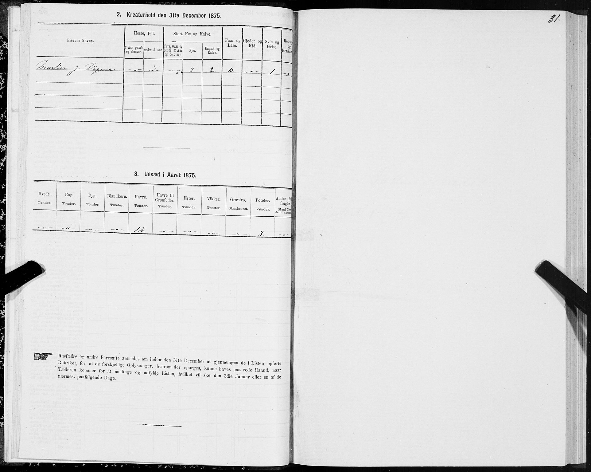 SAT, Folketelling 1875 for 1514P Sande prestegjeld, 1875, s. 4031