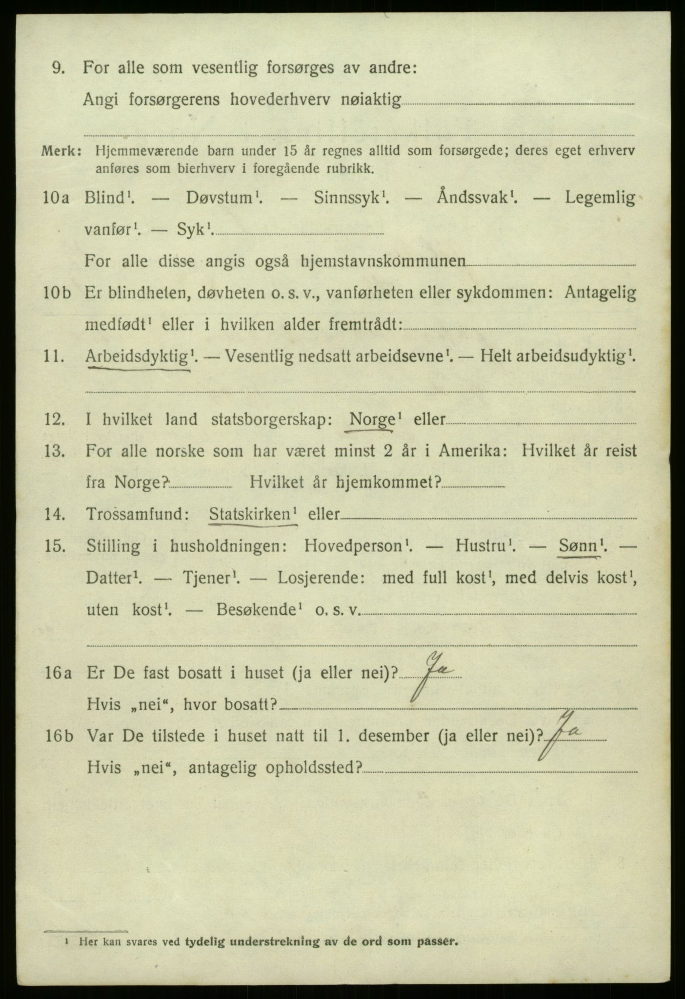 SAB, Folketelling 1920 for 1431 Jølster herred, 1920, s. 6023