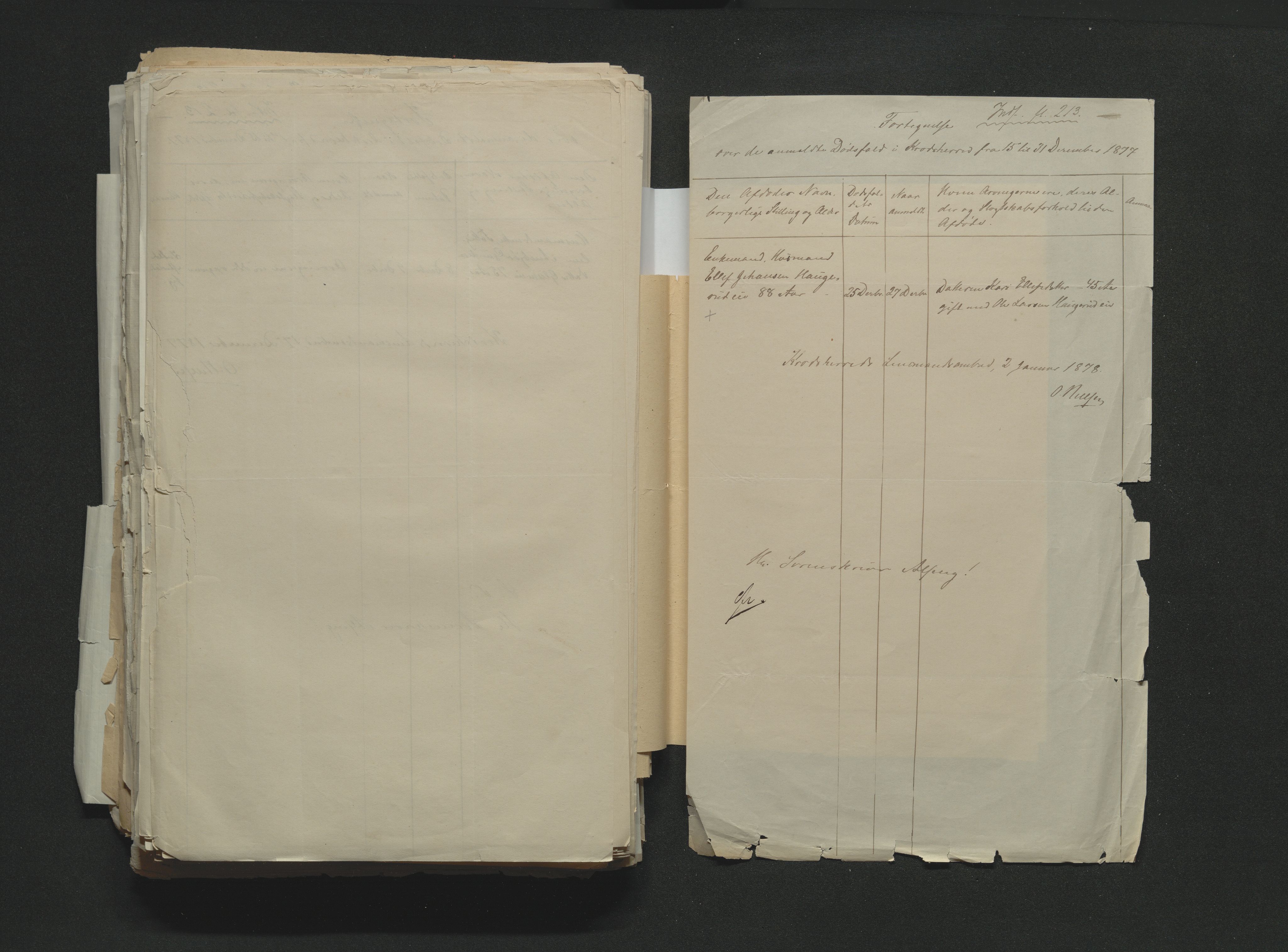 Eiker, Modum og Sigdal sorenskriveri, AV/SAKO-A-123/H/Ha/Hab/L0014: Dødsfallsmeldinger, 1874-1877, s. 754