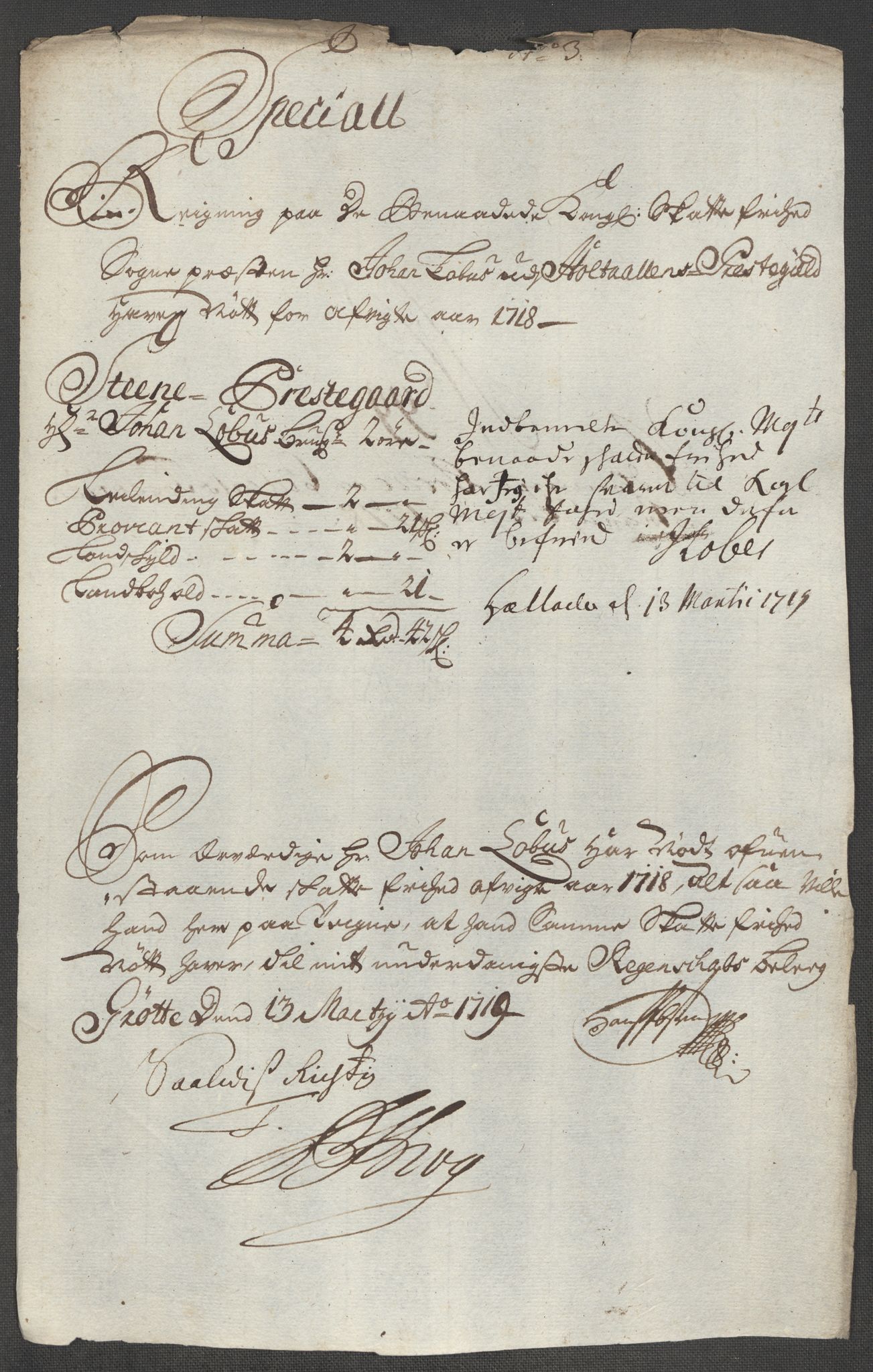Rentekammeret inntil 1814, Reviderte regnskaper, Fogderegnskap, RA/EA-4092/R60/L3972: Fogderegnskap Orkdal og Gauldal, 1718, s. 261