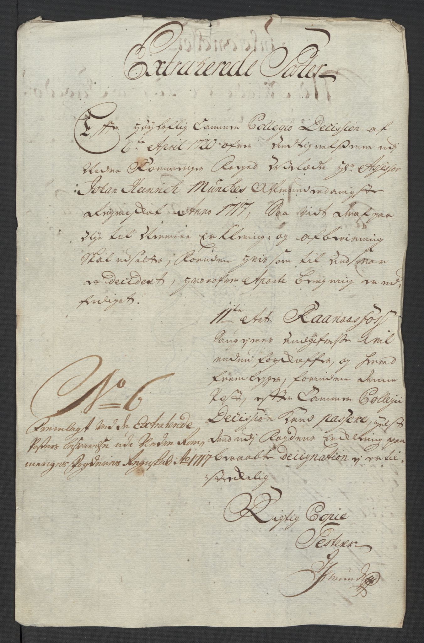 Rentekammeret inntil 1814, Reviderte regnskaper, Fogderegnskap, AV/RA-EA-4092/R11/L0599: Fogderegnskap Nedre Romerike, 1717, s. 375