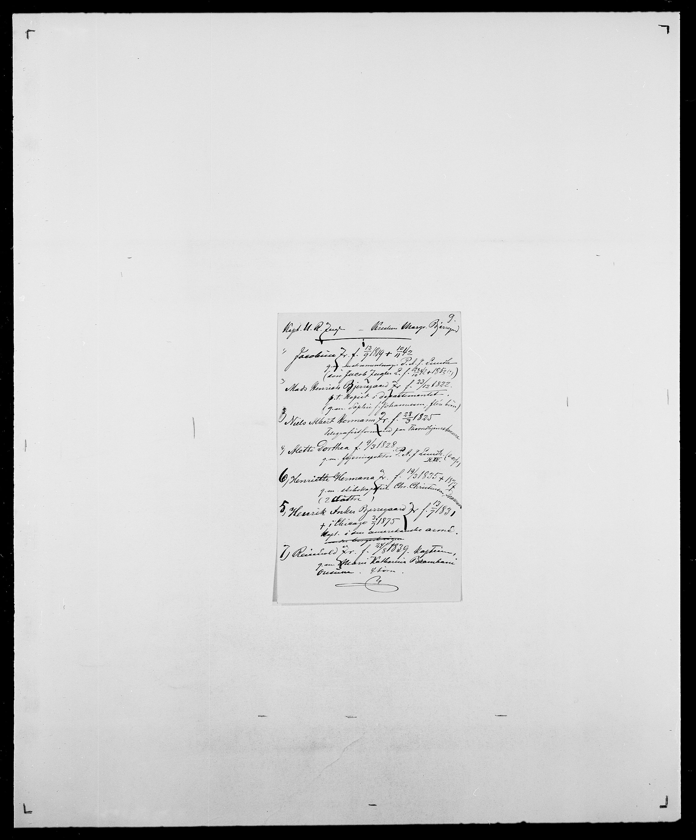 Delgobe, Charles Antoine - samling, SAO/PAO-0038/D/Da/L0043: Wulfsberg - v. Zanten, s. 127
