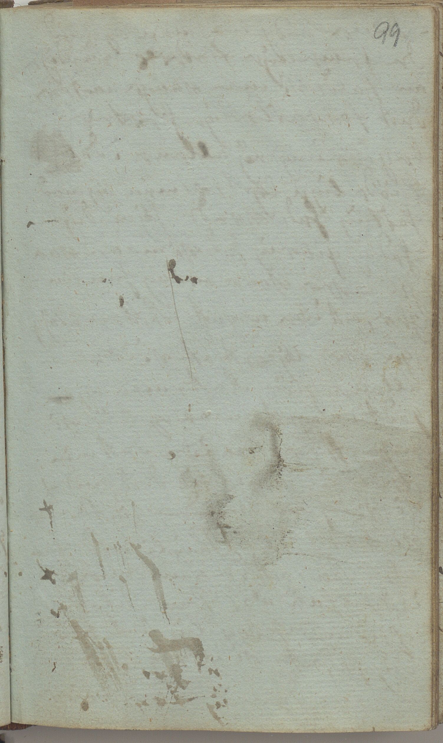 Heggtveitsamlingen, TMF/A-1007/H/L0048/0006: Brev, kopibøker. / "Schjelbred III", 1804-1835, s. 99