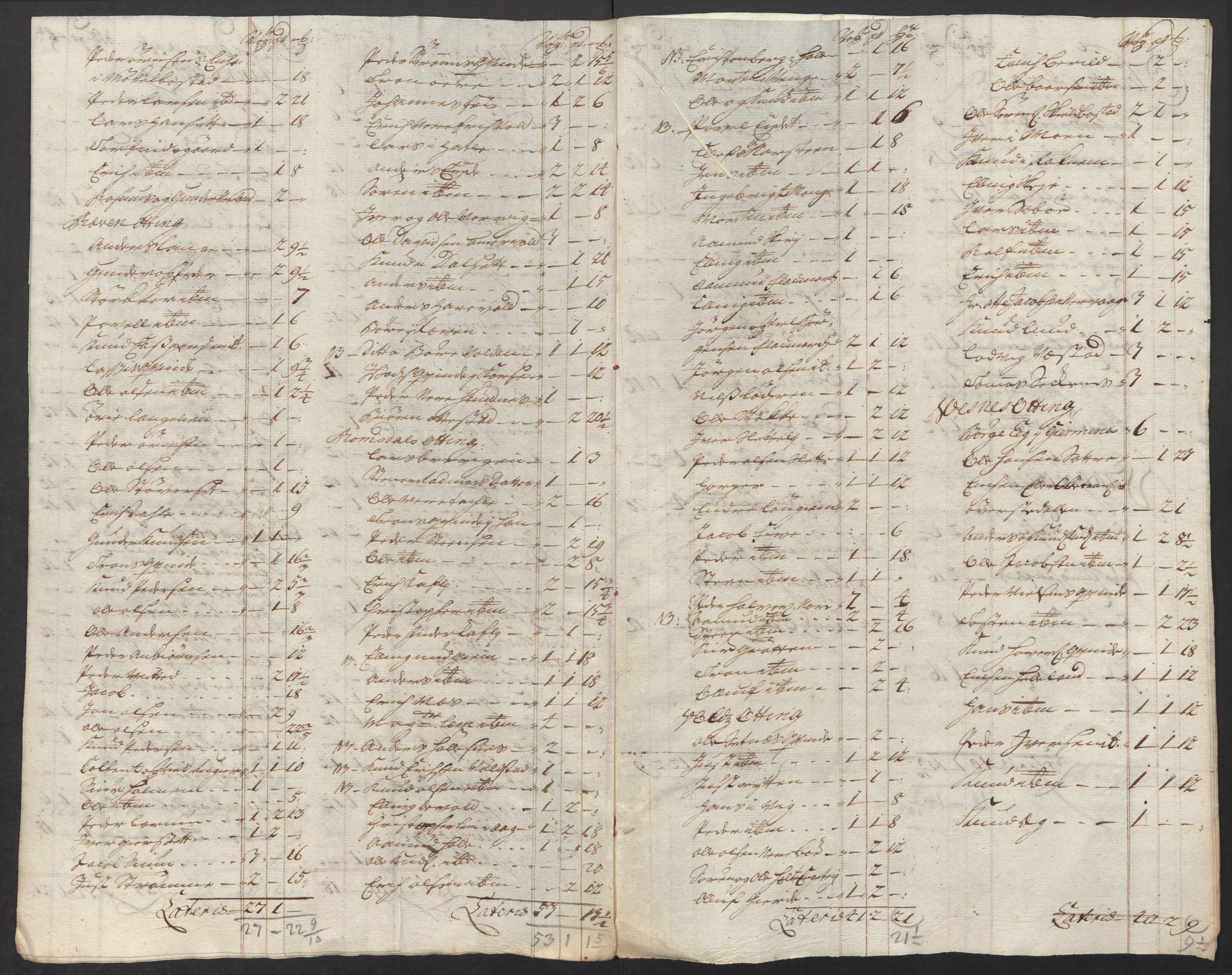 Rentekammeret inntil 1814, Reviderte regnskaper, Fogderegnskap, RA/EA-4092/R55/L3663: Fogderegnskap Romsdal, 1715-1716, s. 453