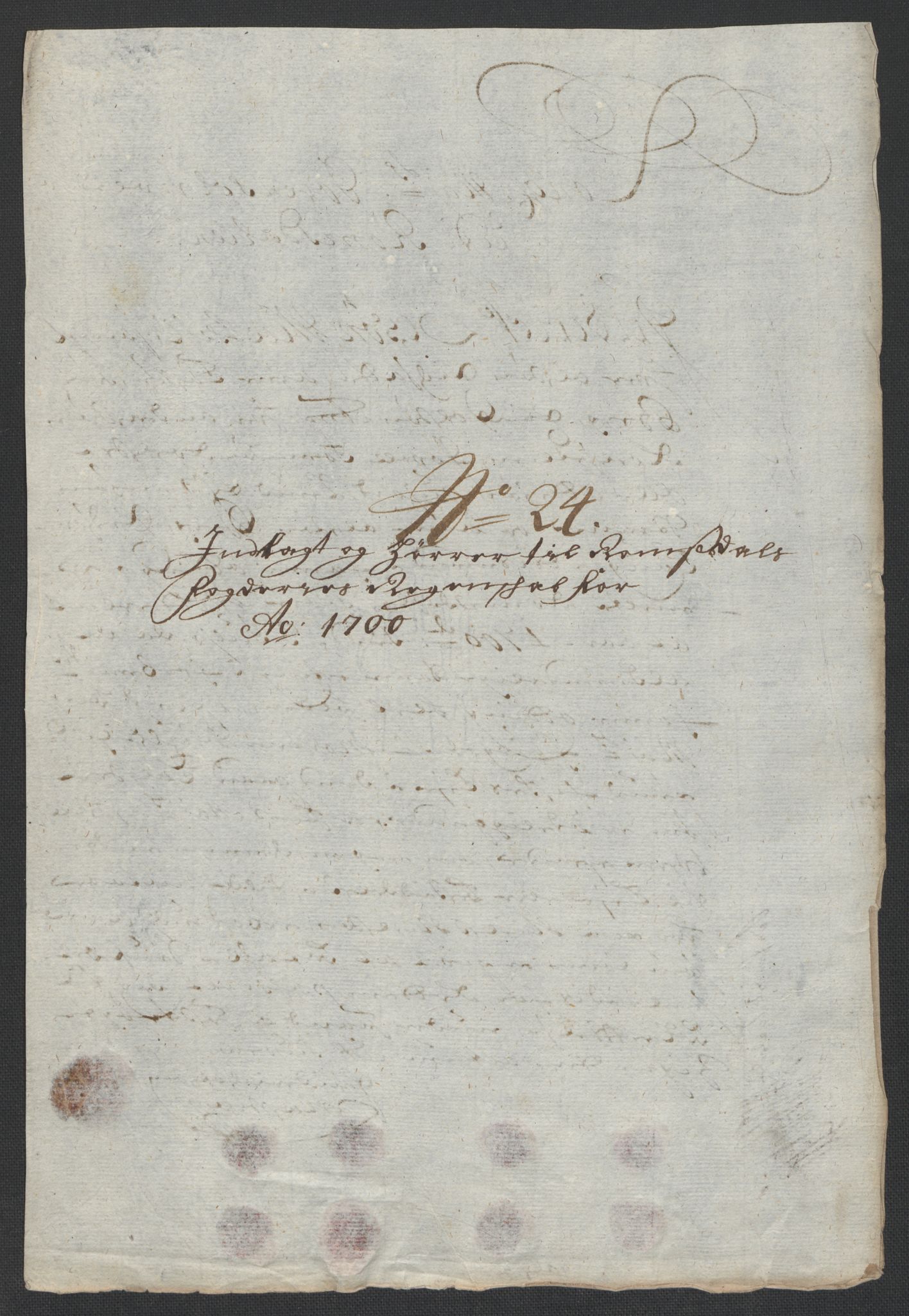Rentekammeret inntil 1814, Reviderte regnskaper, Fogderegnskap, RA/EA-4092/R55/L3654: Fogderegnskap Romsdal, 1699-1700, s. 355