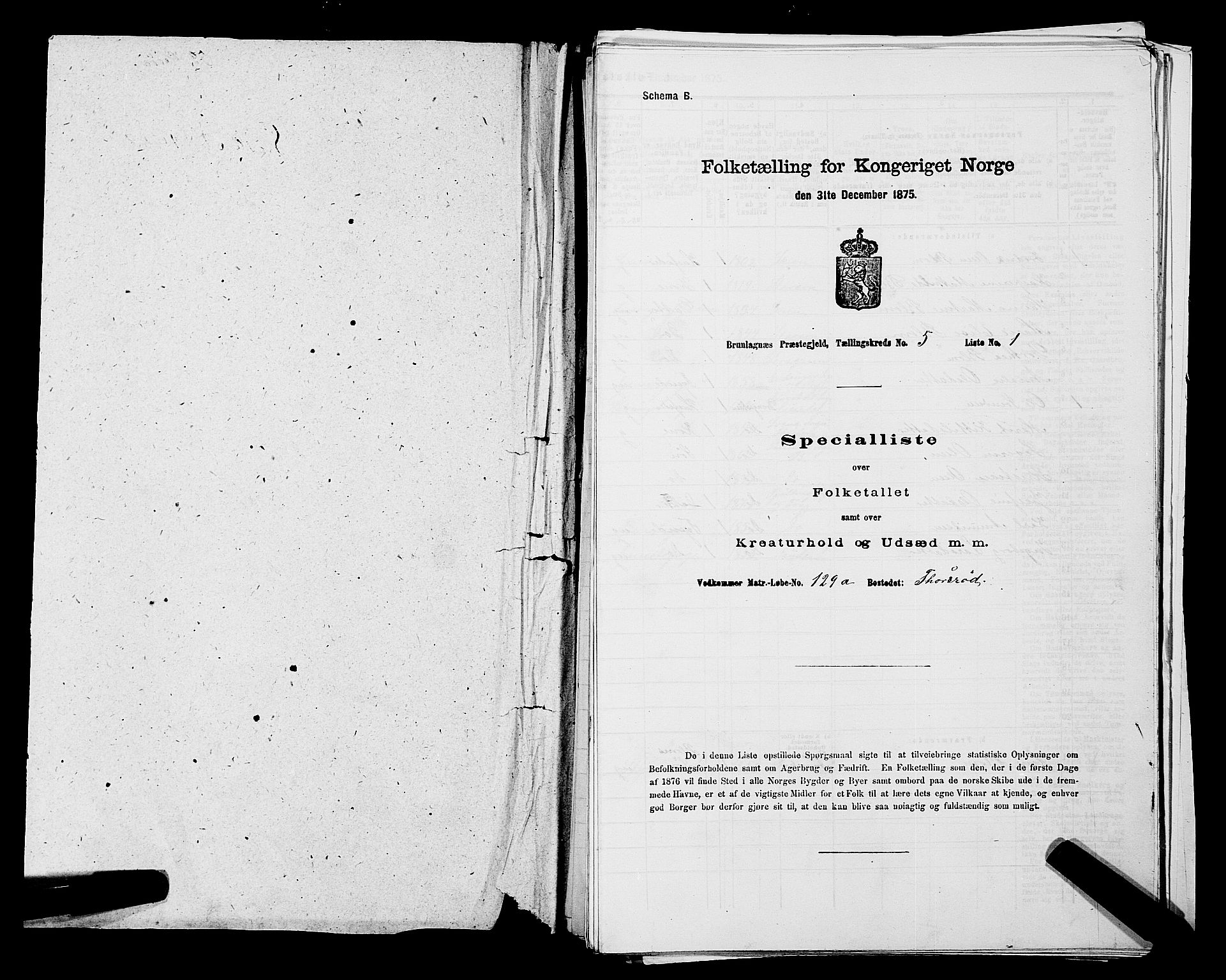 SAKO, Folketelling 1875 for 0726P Brunlanes prestegjeld, 1875, s. 560