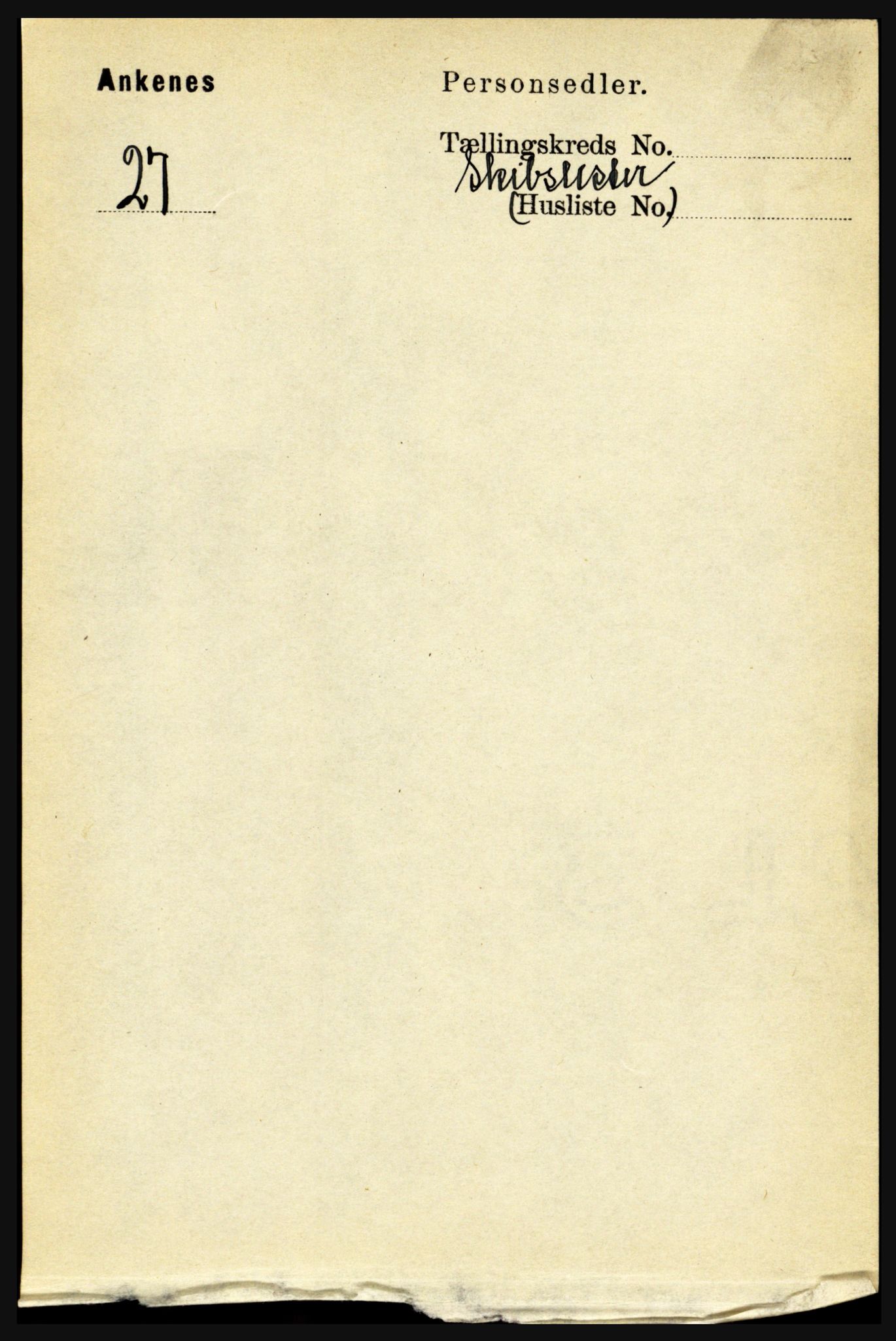 RA, Folketelling 1891 for 1855 Ankenes herred, 1891, s. 2208