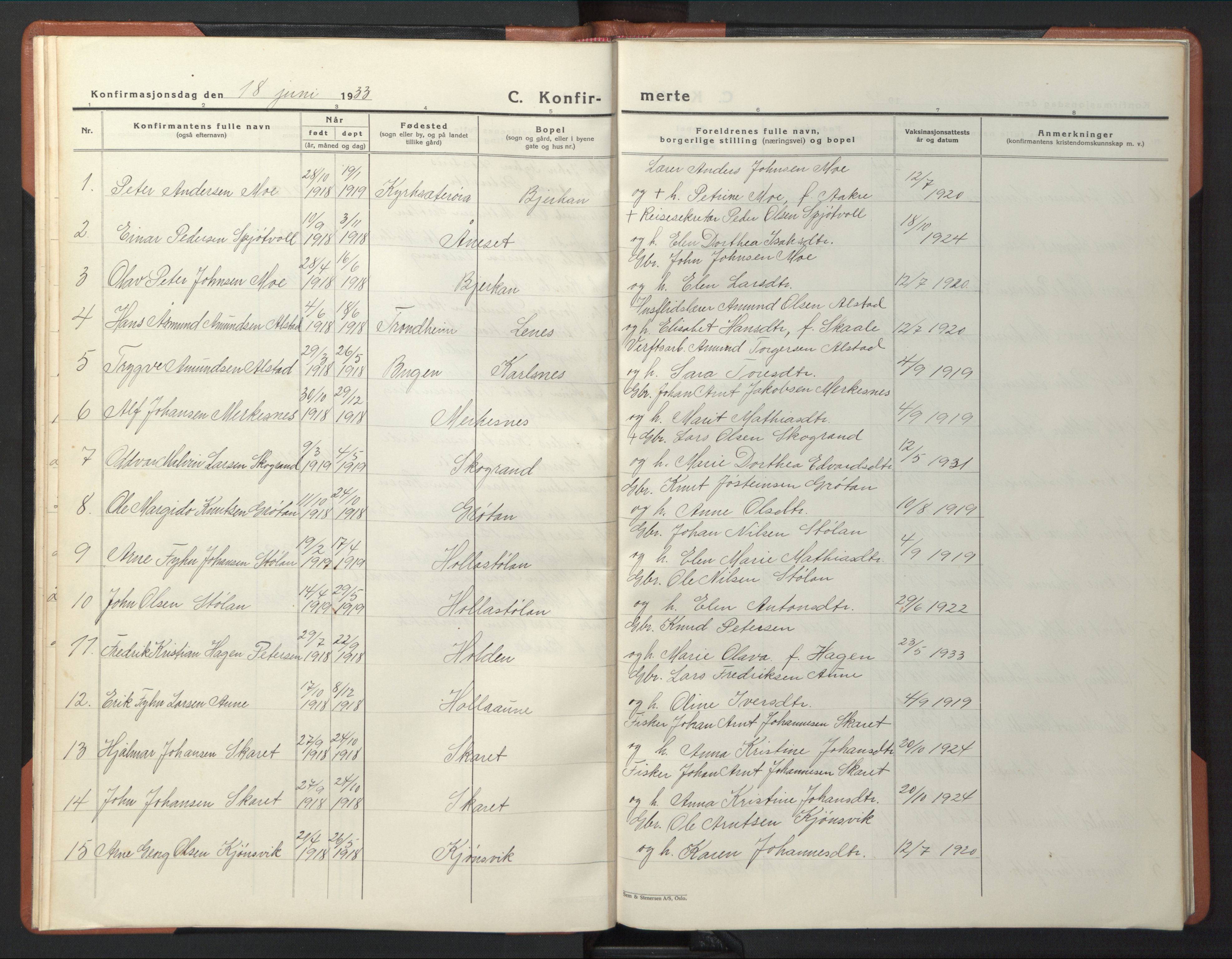 Ministerialprotokoller, klokkerbøker og fødselsregistre - Sør-Trøndelag, SAT/A-1456/630/L0507: Klokkerbok nr. 630C05, 1921-1946