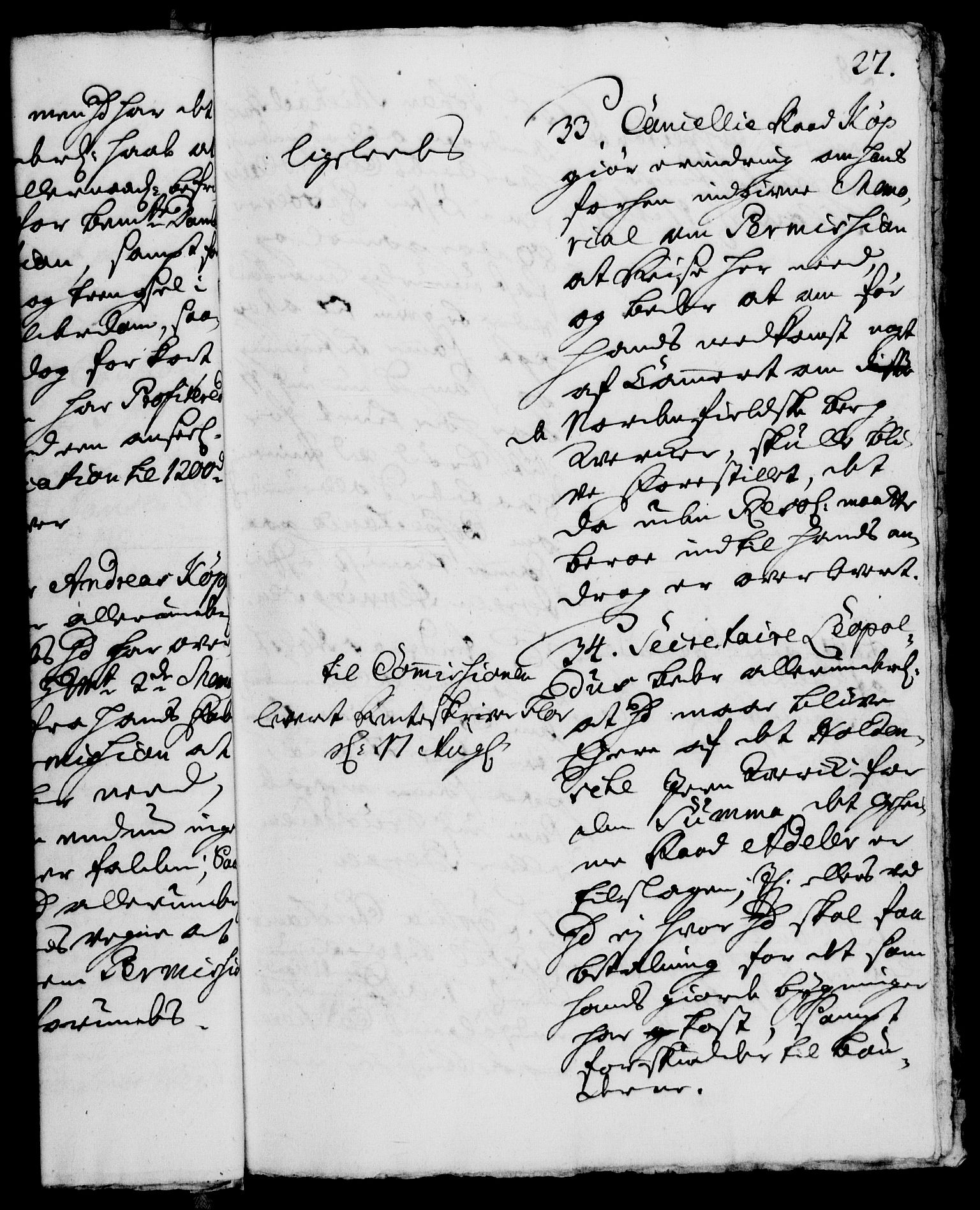 Rentekammeret, Kammerkanselliet, AV/RA-EA-3111/G/Gh/Gha/L0007: Norsk ekstraktmemorialprotokoll (merket RK 53.52), 1724-1725, s. 27