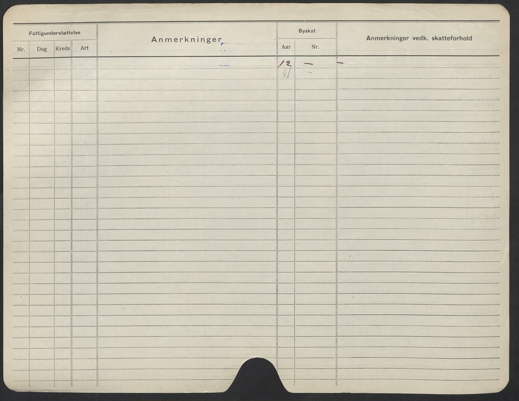 Oslo folkeregister, Registerkort, AV/SAO-A-11715/F/Fa/Fac/L0013: Kvinner, 1906-1914, s. 551b