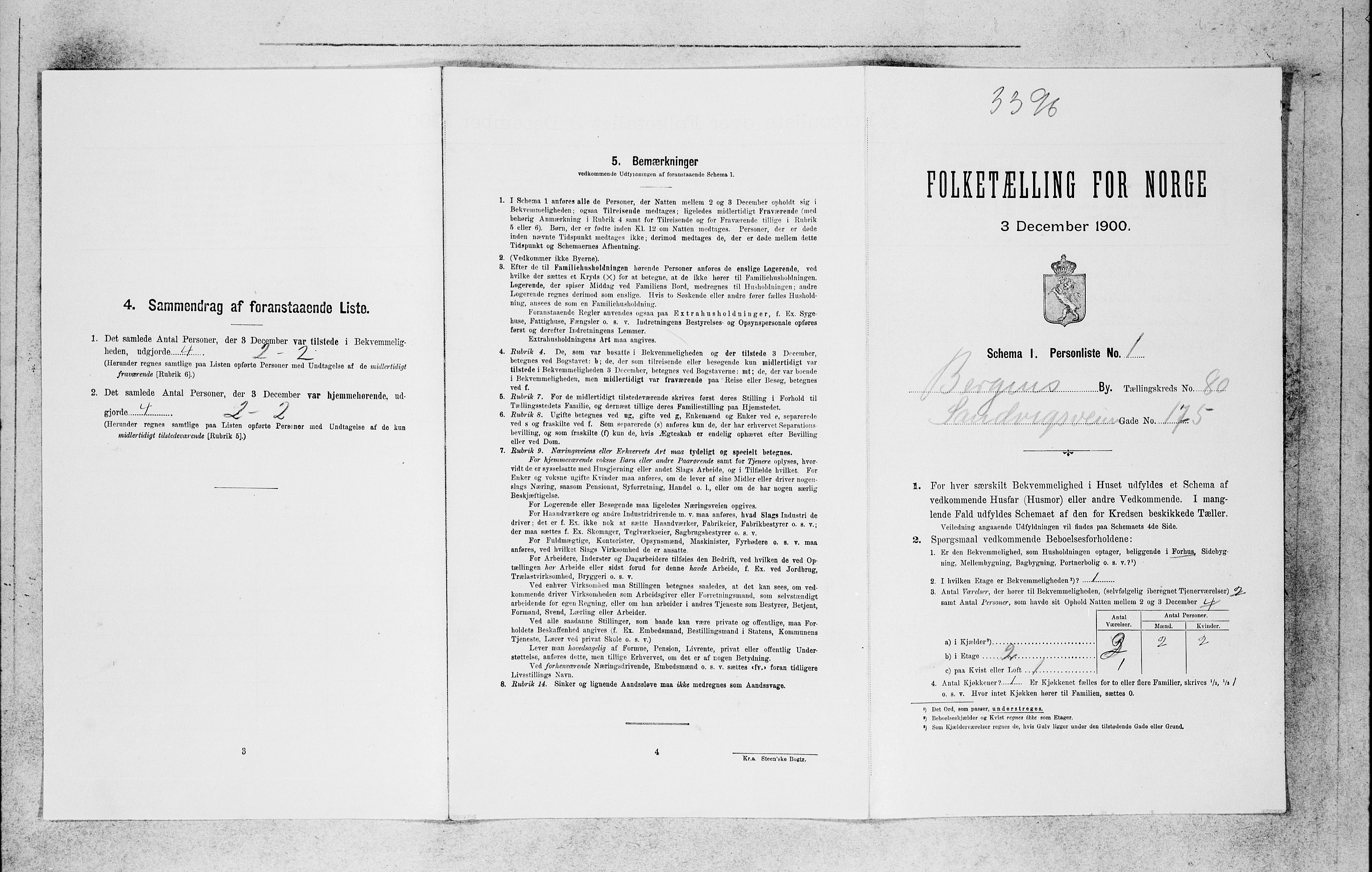 SAB, Folketelling 1900 for 1301 Bergen kjøpstad, 1900, s. 16503