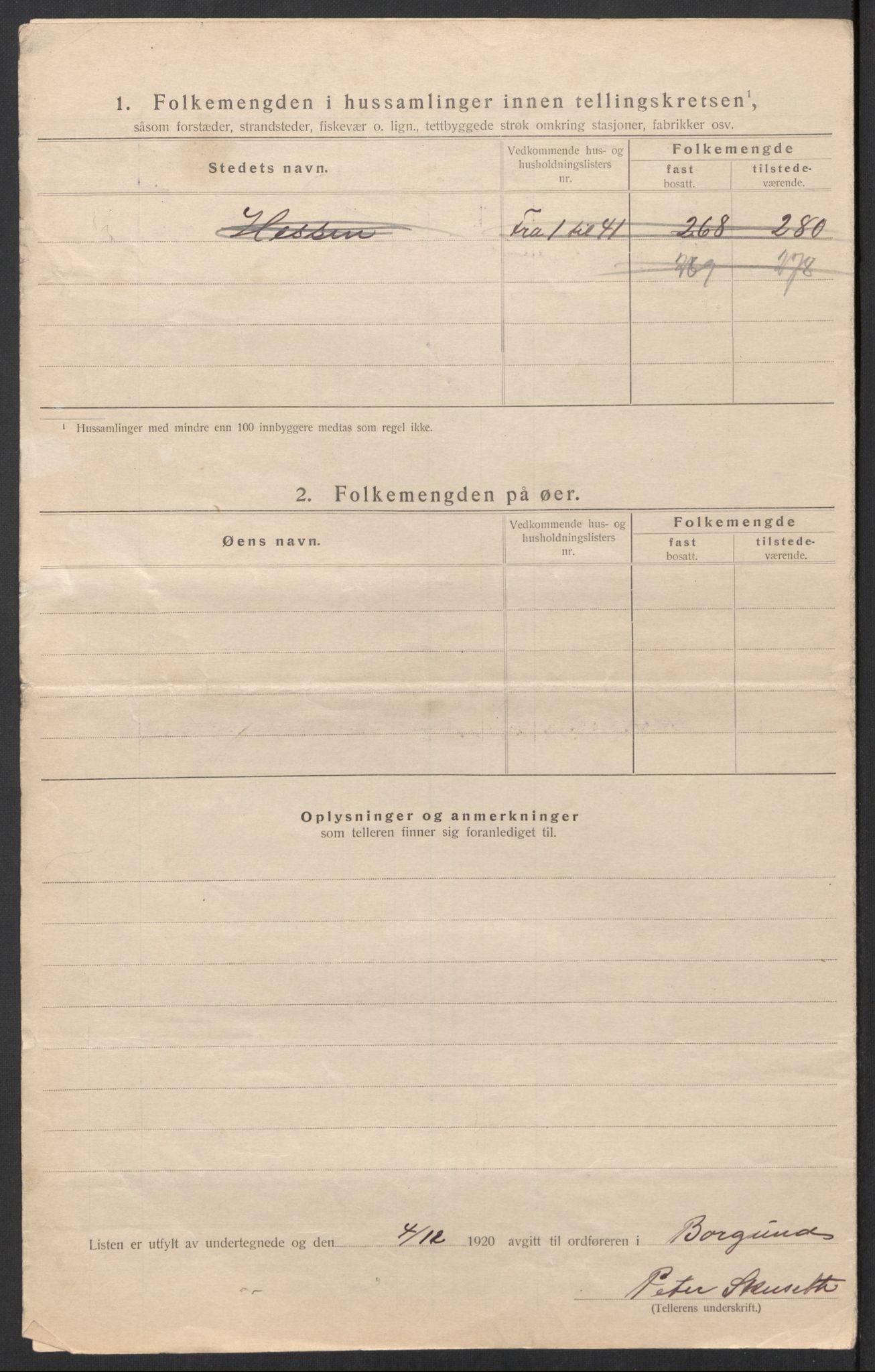 SAT, Folketelling 1920 for 1531 Borgund herred, 1920, s. 40