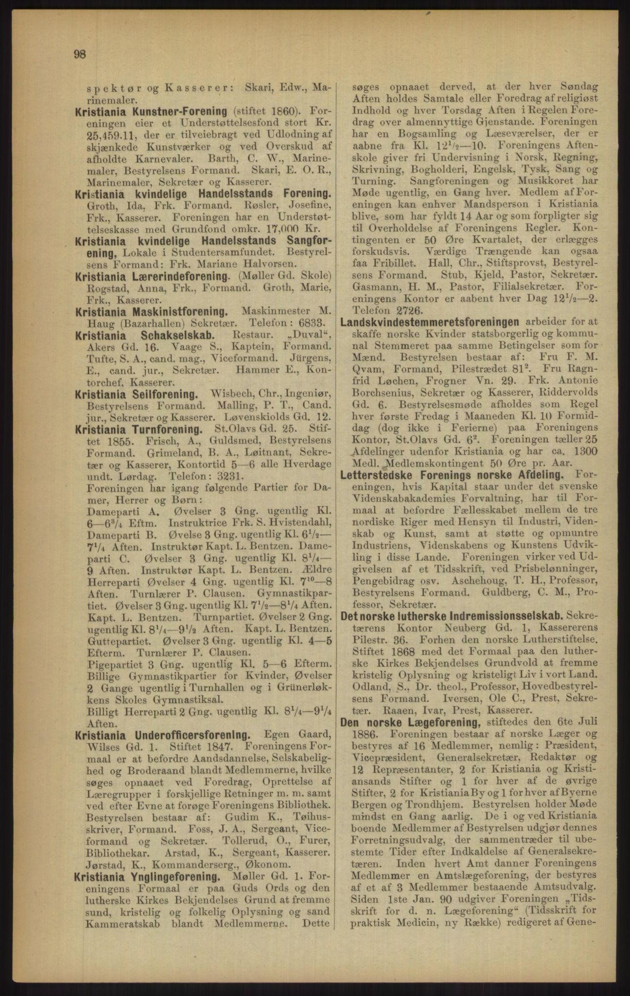 Kristiania/Oslo adressebok, PUBL/-, 1902, s. 98