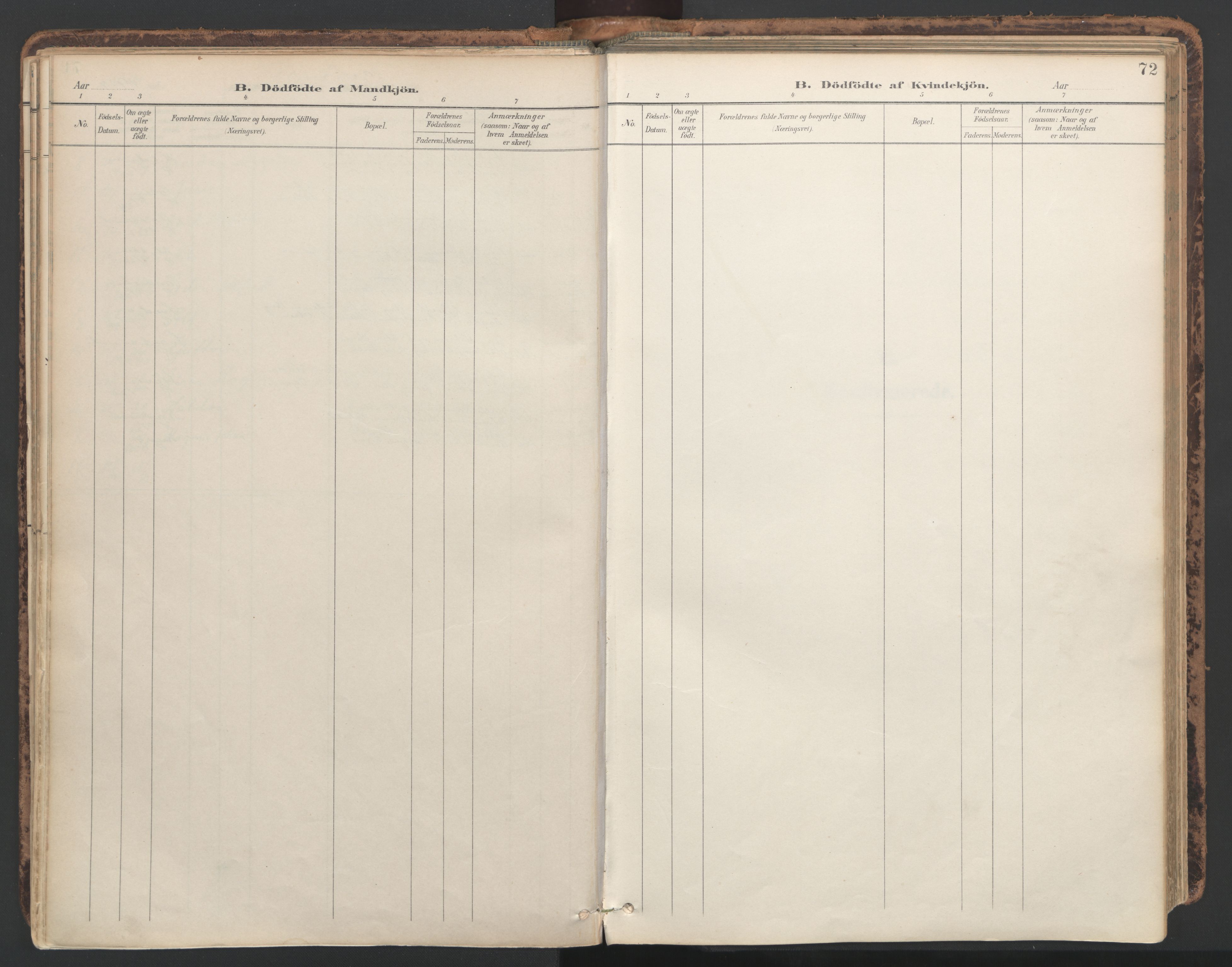 Ministerialprotokoller, klokkerbøker og fødselsregistre - Nord-Trøndelag, SAT/A-1458/764/L0556: Ministerialbok nr. 764A11, 1897-1924, s. 72