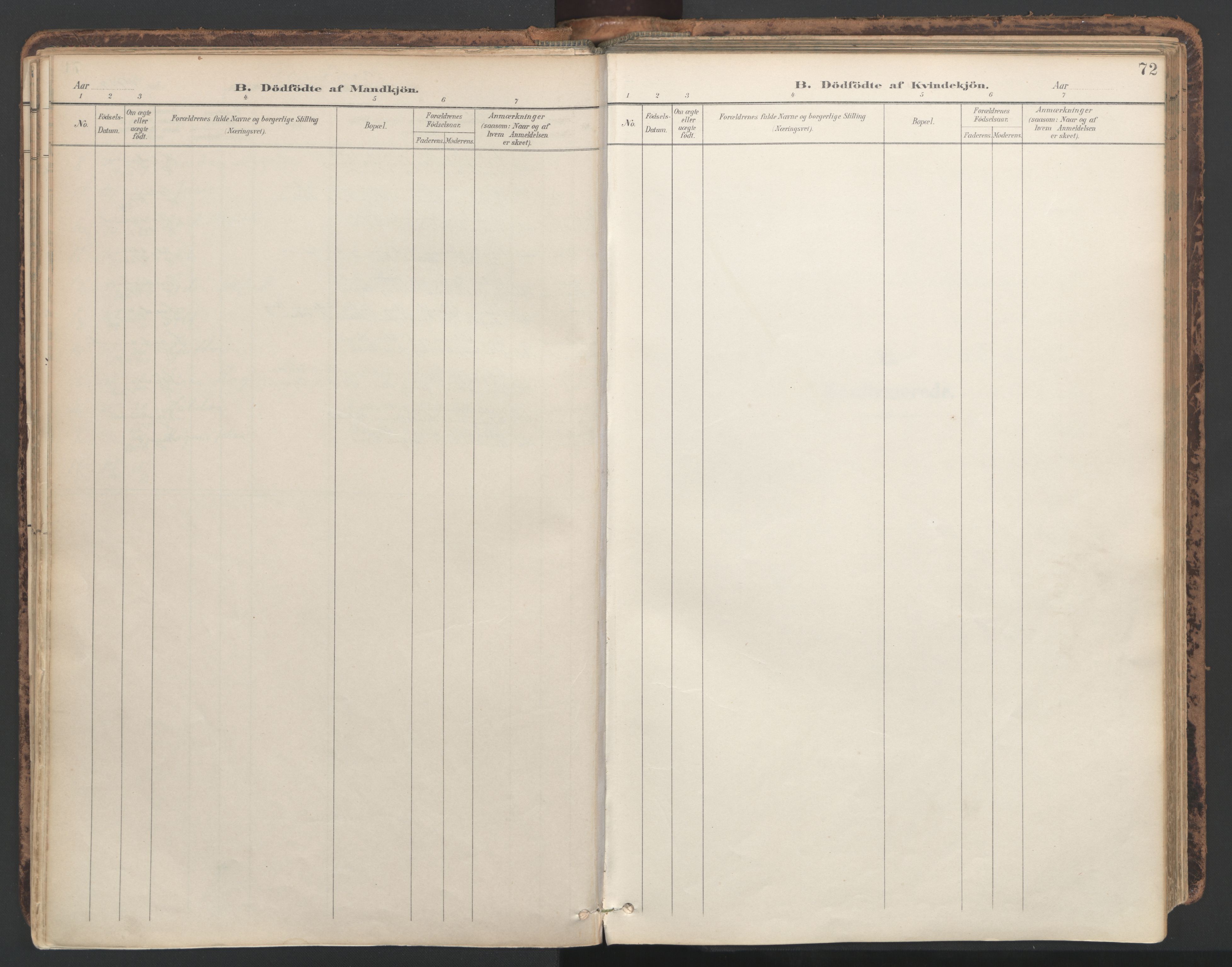 Ministerialprotokoller, klokkerbøker og fødselsregistre - Nord-Trøndelag, AV/SAT-A-1458/764/L0556: Ministerialbok nr. 764A11, 1897-1924, s. 72