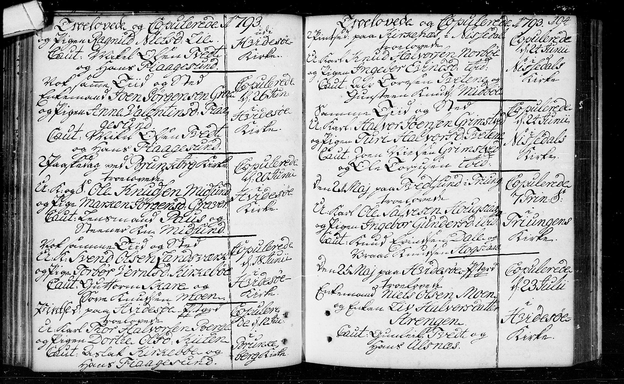 Kviteseid kirkebøker, SAKO/A-276/F/Fa/L0003: Ministerialbok nr. I 3, 1787-1799, s. 194
