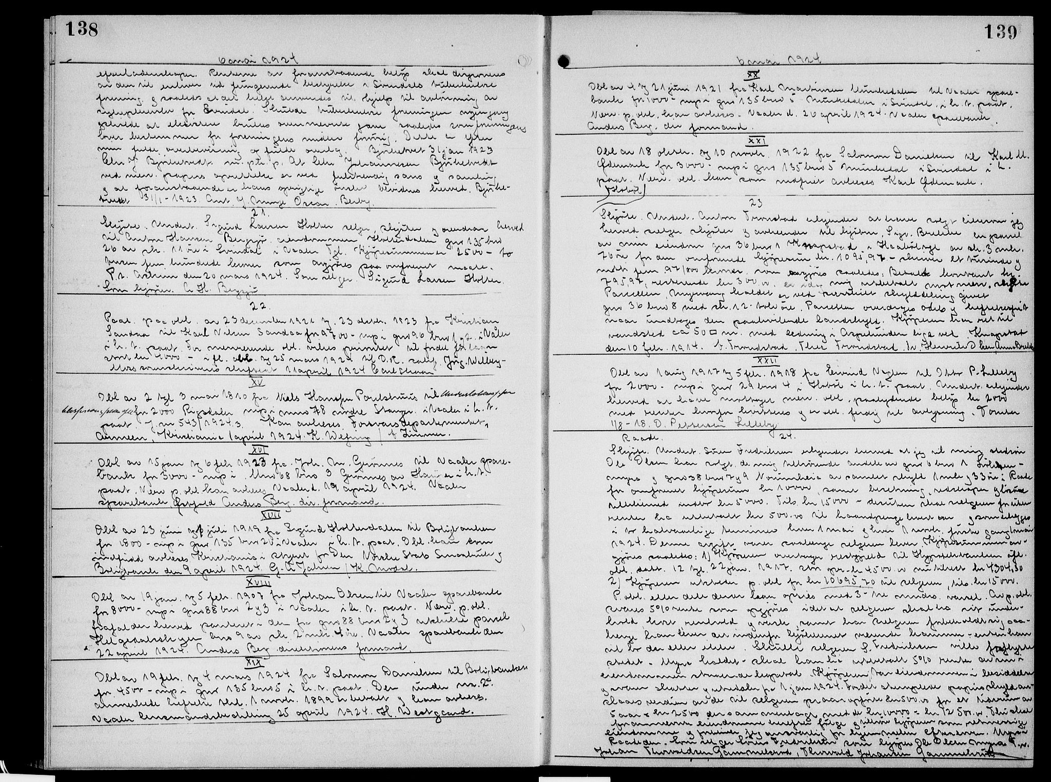 Moss sorenskriveri, SAO/A-10168: Pantebok nr. 29, 1923-1926, s. 138-139