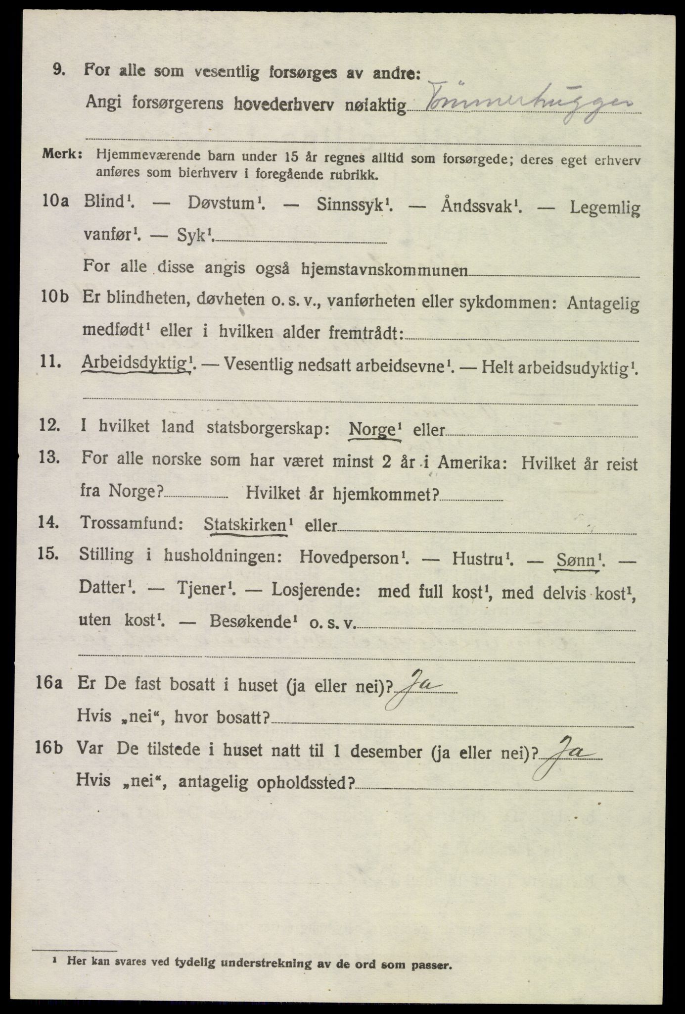 SAH, Folketelling 1920 for 0428 Trysil herred, 1920, s. 2786