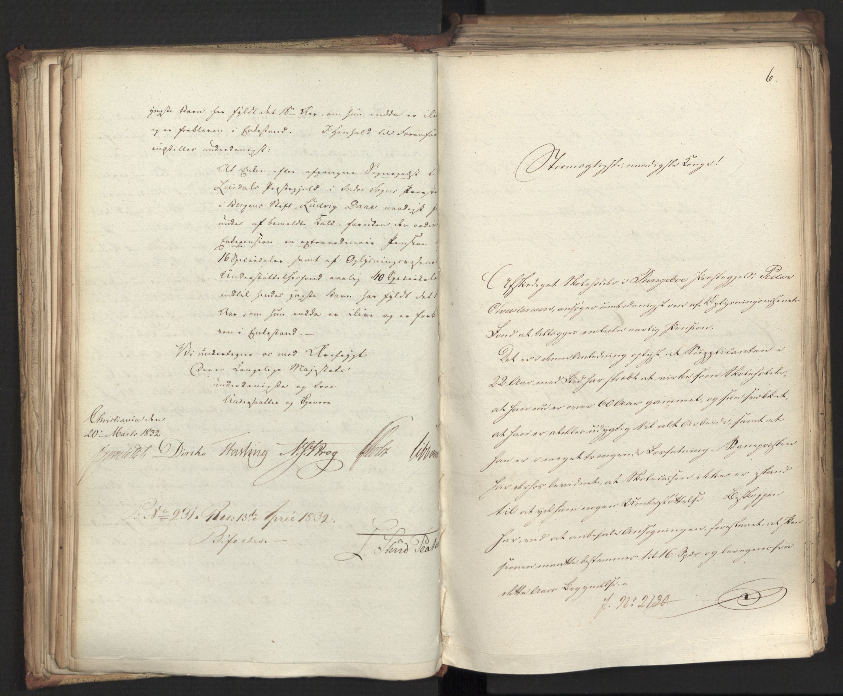 Statsrådsavdelingen i Stockholm, AV/RA-S-1003/D/Da/L0077: Regjeringsinnstillinger nr. 2100-2259, 1832, s. 111