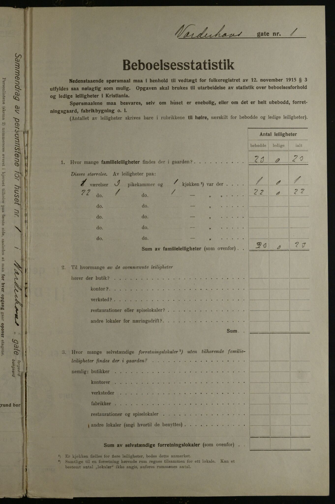 OBA, Kommunal folketelling 1.12.1923 for Kristiania, 1923, s. 79650