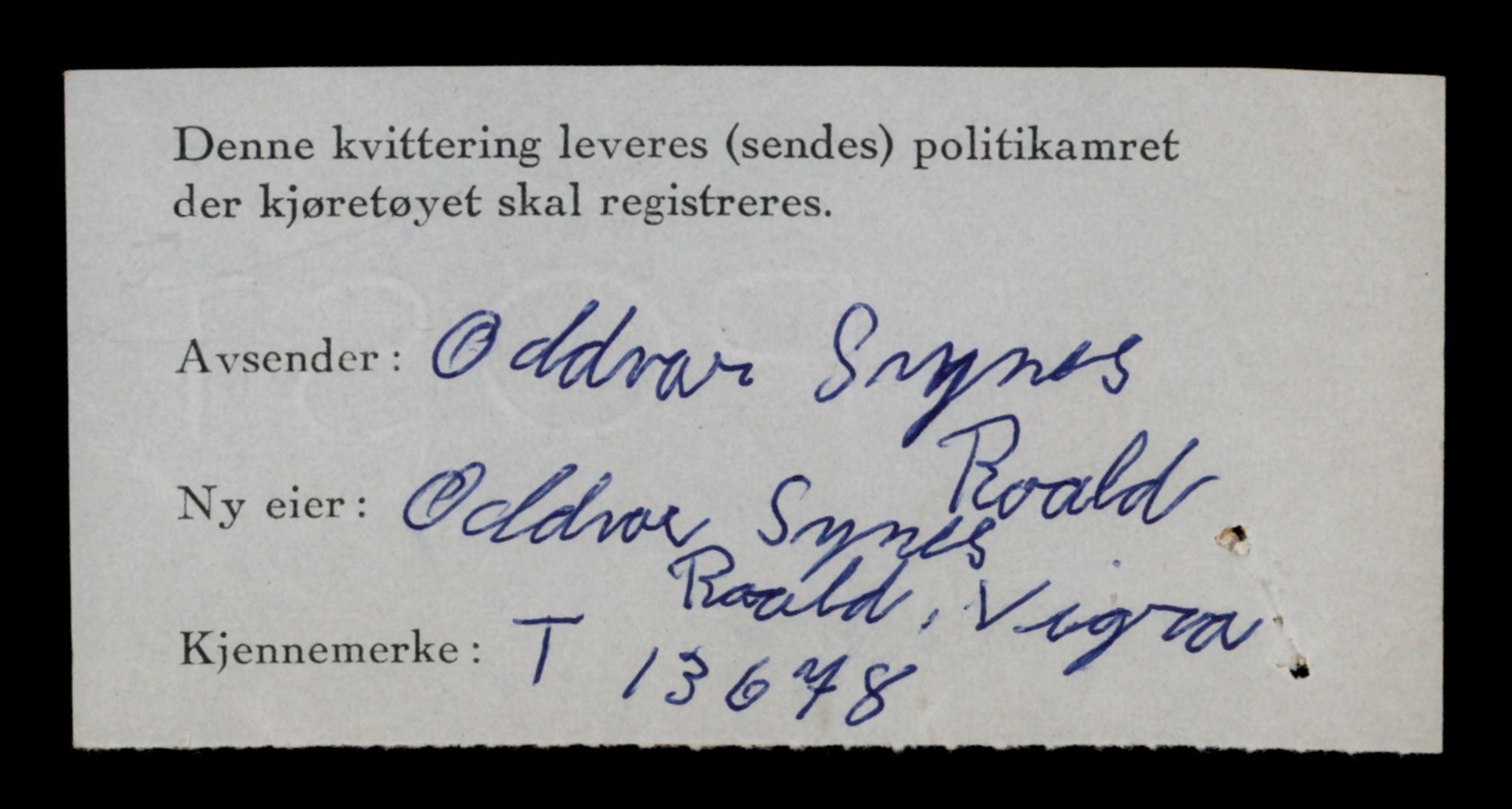 Møre og Romsdal vegkontor - Ålesund trafikkstasjon, AV/SAT-A-4099/F/Fe/L0040: Registreringskort for kjøretøy T 13531 - T 13709, 1927-1998, s. 2542