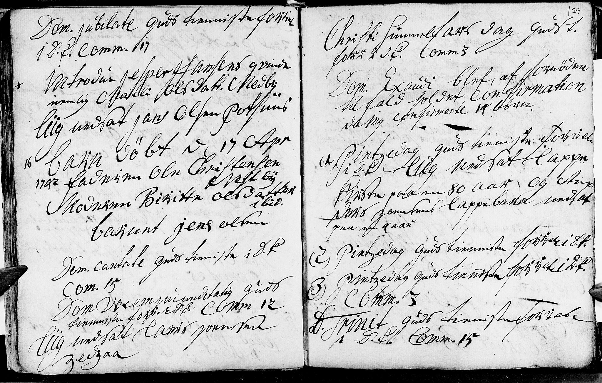 Ministerialprotokoller, klokkerbøker og fødselsregistre - Nordland, AV/SAT-A-1459/847/L0662: Ministerialbok nr. 847A02, 1735-1749, s. 29