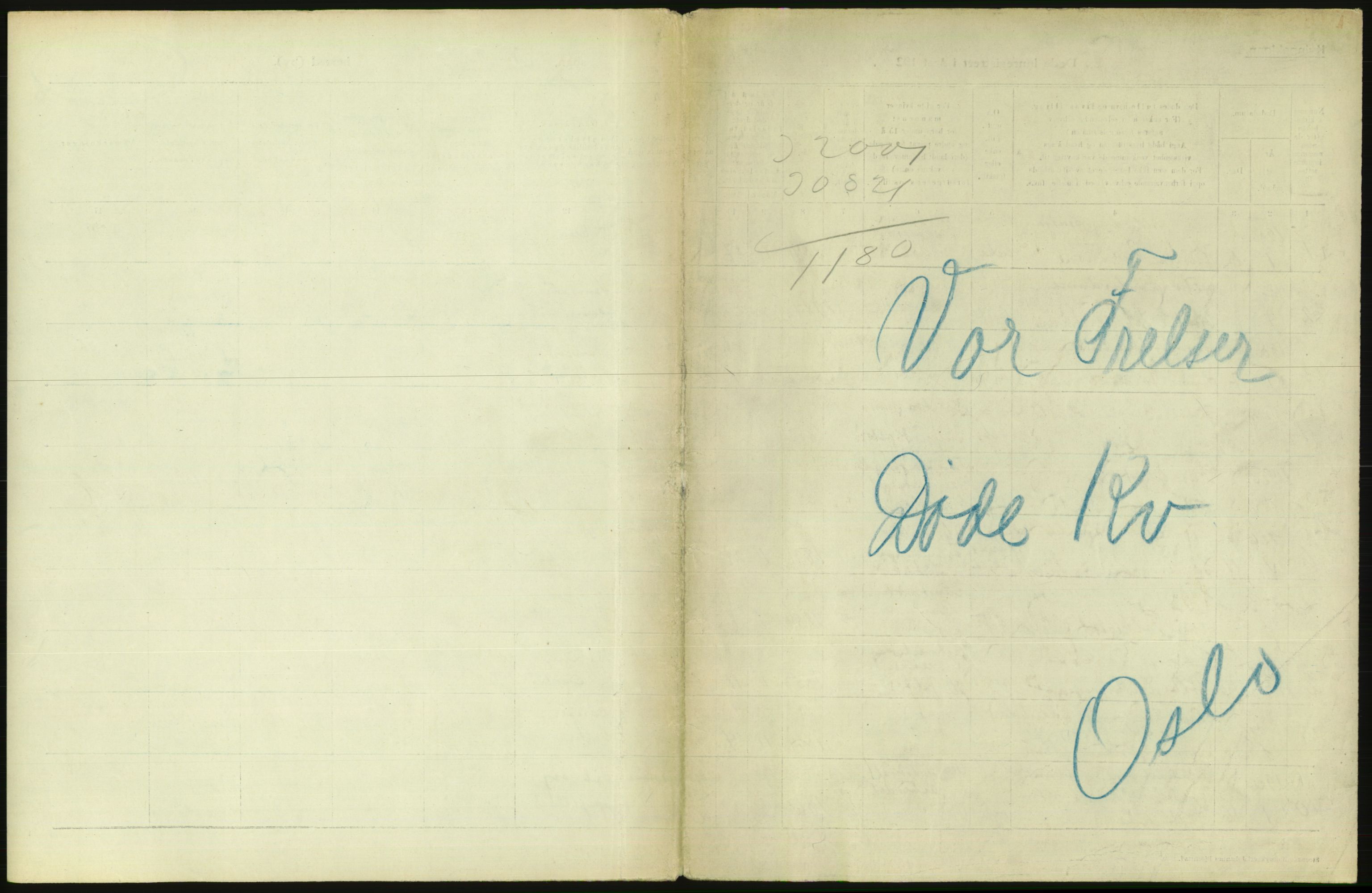 Statistisk sentralbyrå, Sosiodemografiske emner, Befolkning, AV/RA-S-2228/D/Df/Dfc/Dfcf/L0010: Oslo: Døde kvinner, dødfødte, 1926, s. 1