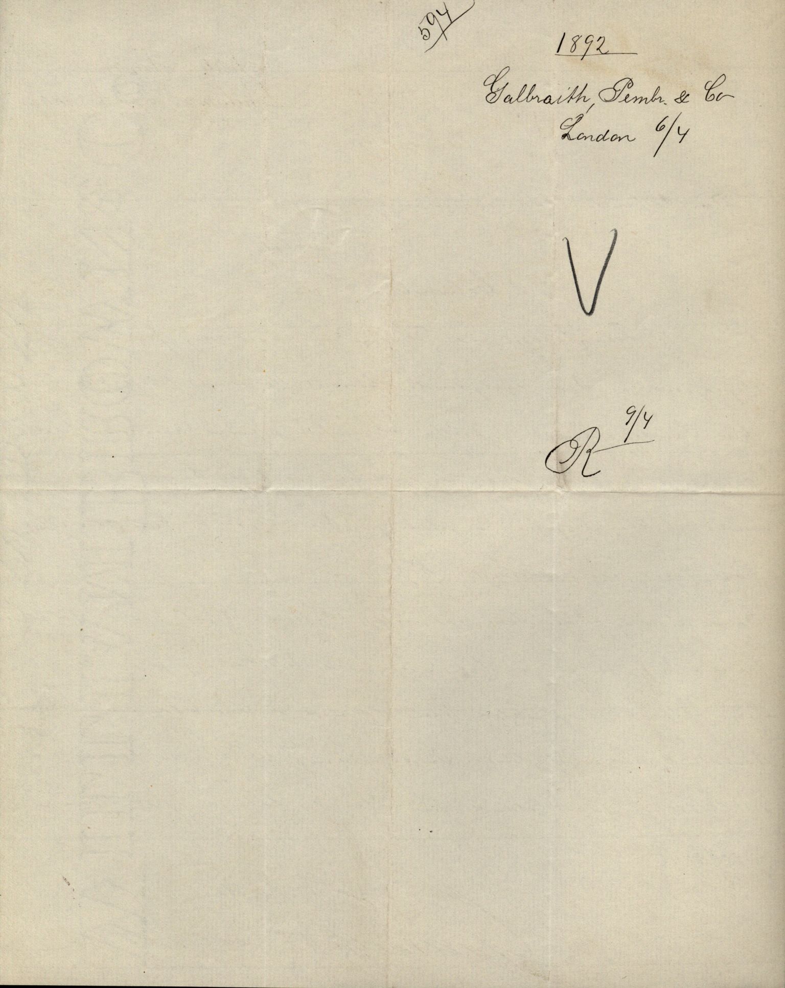 Pa 63 - Østlandske skibsassuranceforening, VEMU/A-1079/G/Ga/L0029/0002: Havaridokumenter / Johanne, Ocean, Capella, Columbus, Castro, 1892, s. 37