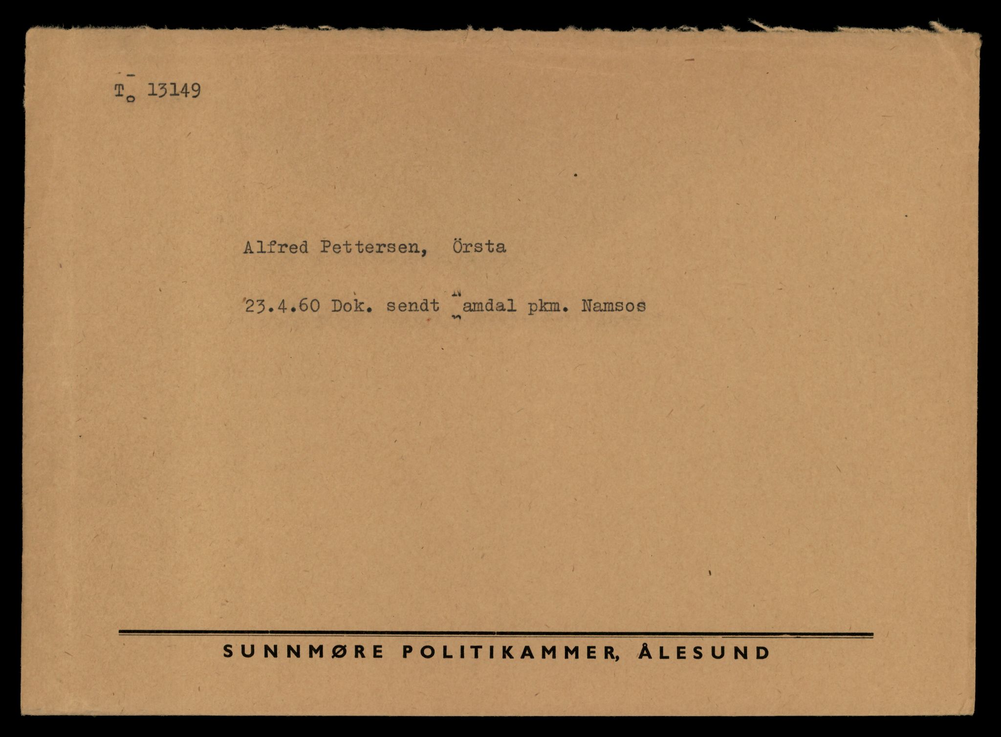 Møre og Romsdal vegkontor - Ålesund trafikkstasjon, AV/SAT-A-4099/F/Fe/L0037: Registreringskort for kjøretøy T 13031 - T 13179, 1927-1998, s. 2337