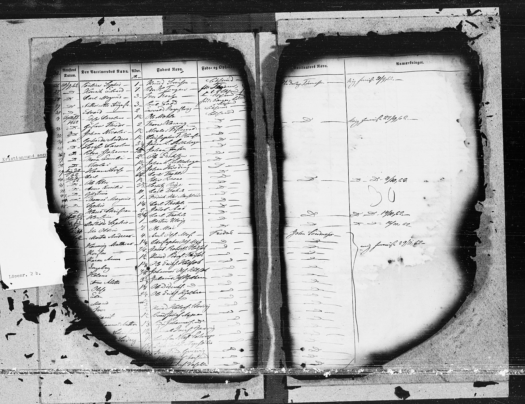 Kristiansund sokneprestkontor, AV/SAT-A-1068/1/I/I1: Ministerialbok nr. 2b, 1855-1865, s. 30
