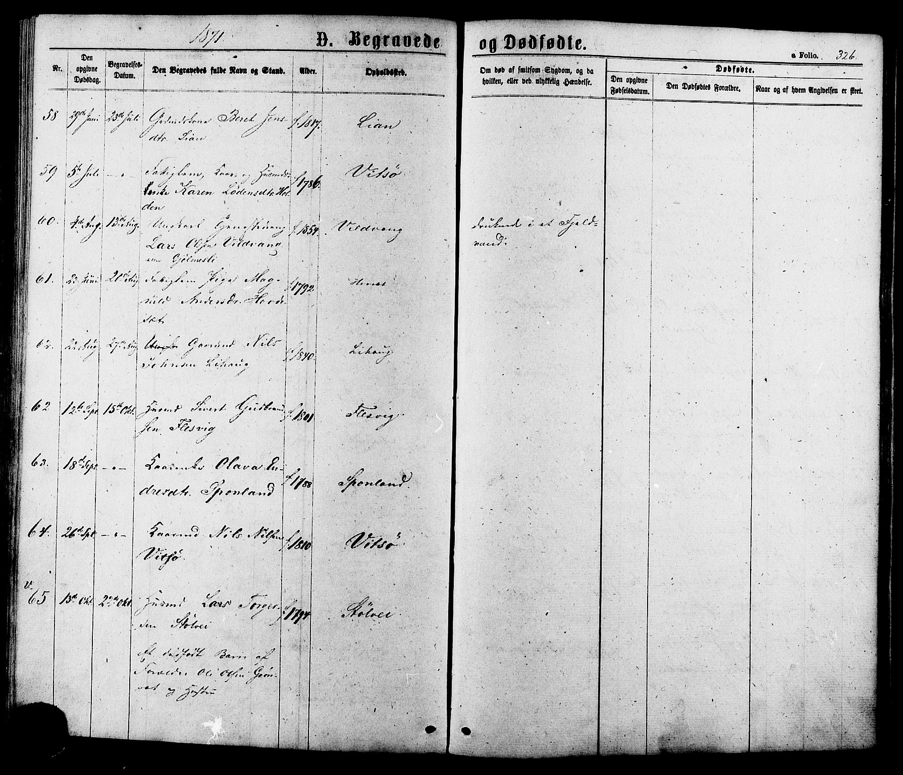 Ministerialprotokoller, klokkerbøker og fødselsregistre - Sør-Trøndelag, SAT/A-1456/630/L0495: Ministerialbok nr. 630A08, 1868-1878, s. 326