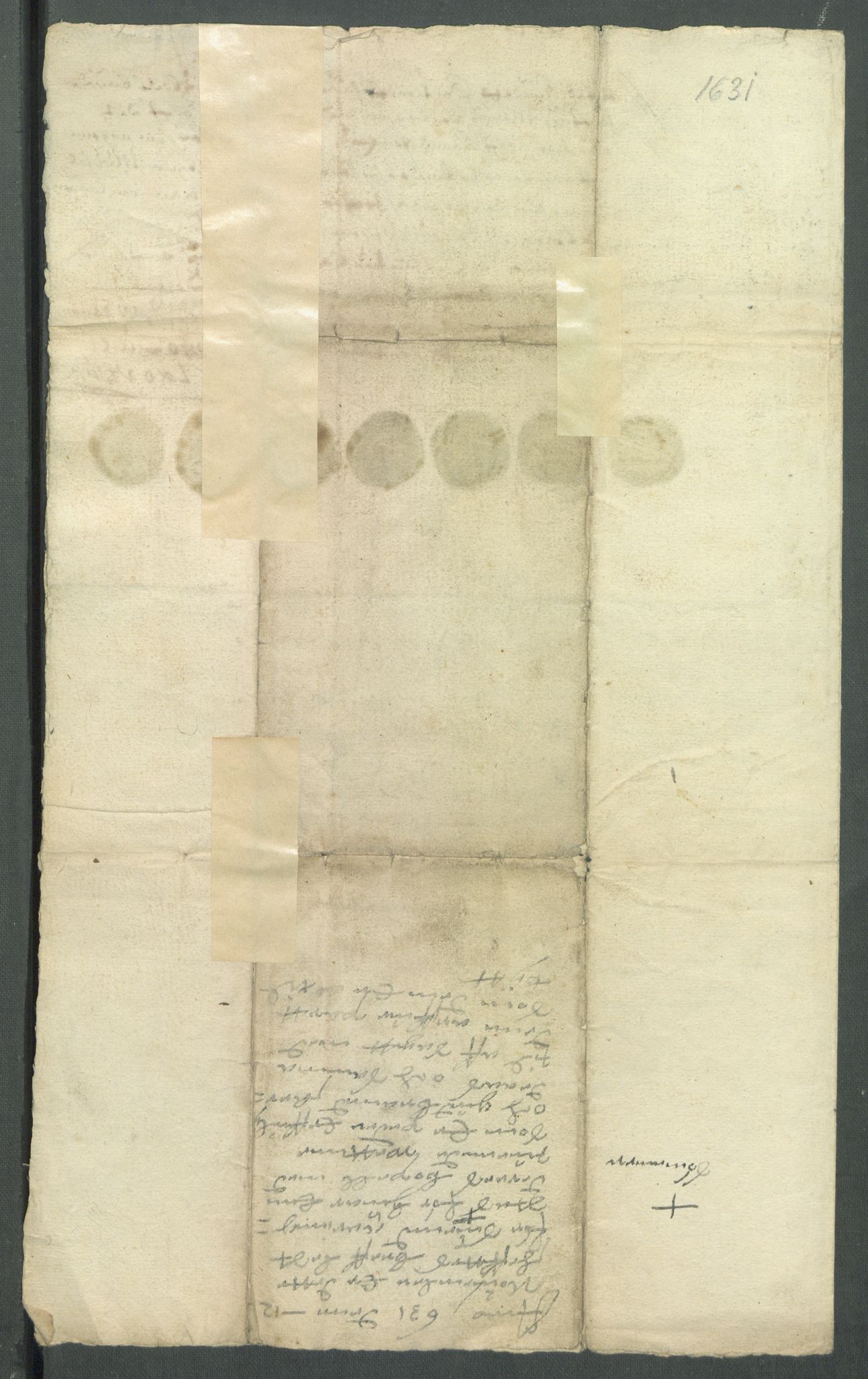 Riksarkivets diplomsamling, AV/RA-EA-5965/F02/L0140: Dokumenter, 1631, s. 93