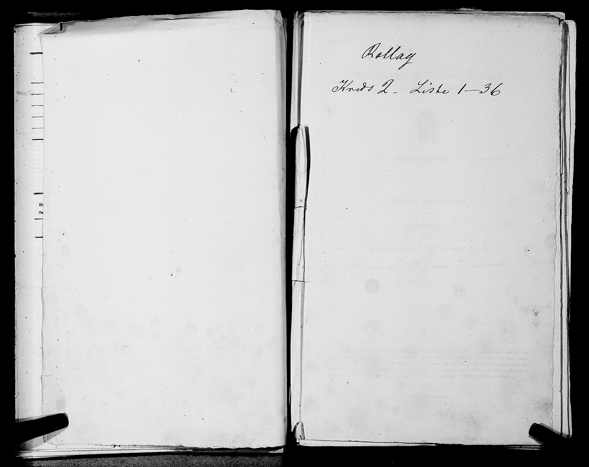 SAKO, Folketelling 1875 for 0632P Rollag prestegjeld, 1875, s. 127