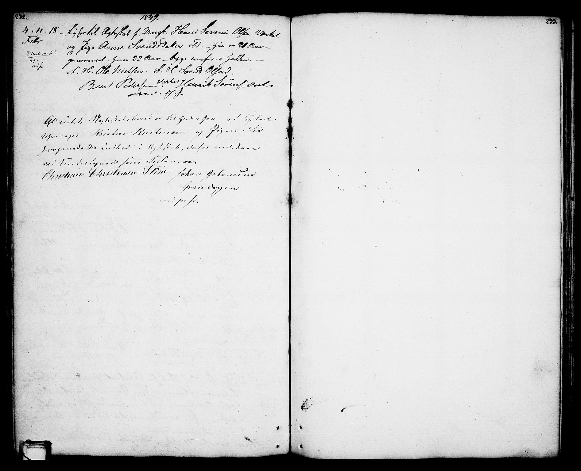 Holla kirkebøker, SAKO/A-272/F/Fa/L0002: Ministerialbok nr. 2, 1779-1814, s. 232-233