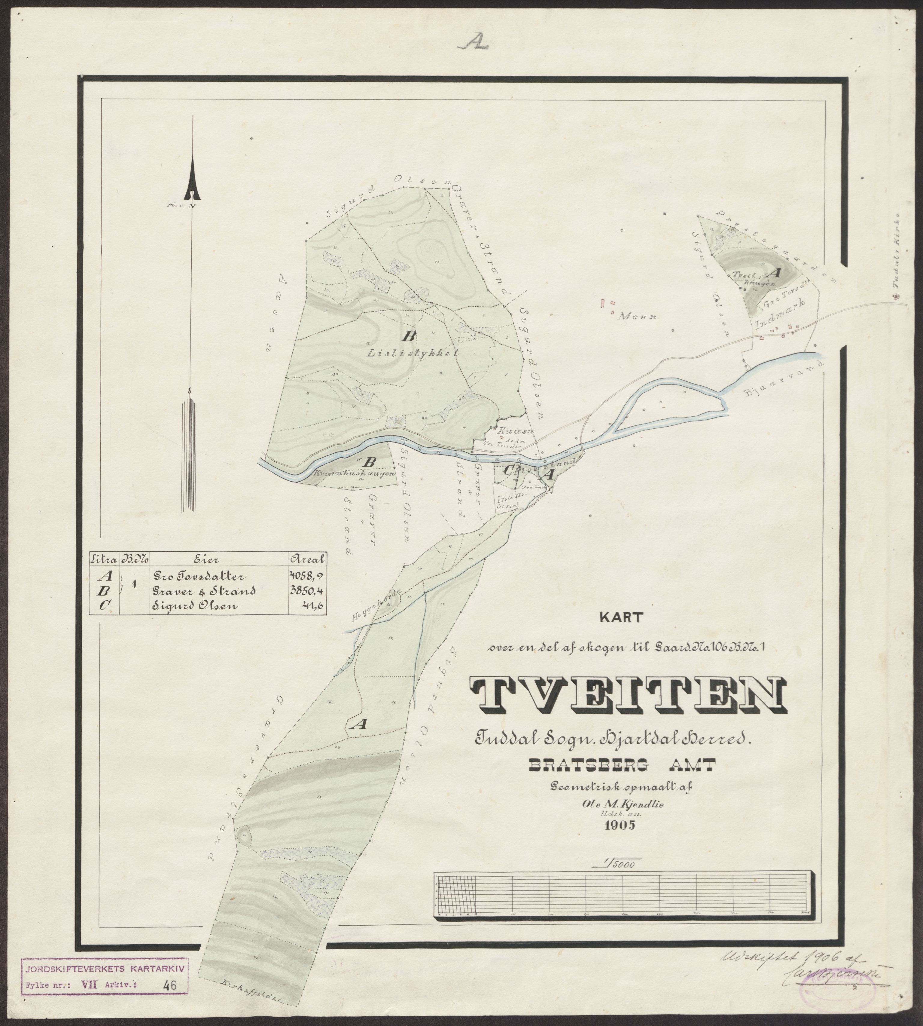 Jordskifteverkets kartarkiv, RA/S-3929/T, 1859-1988, s. 56